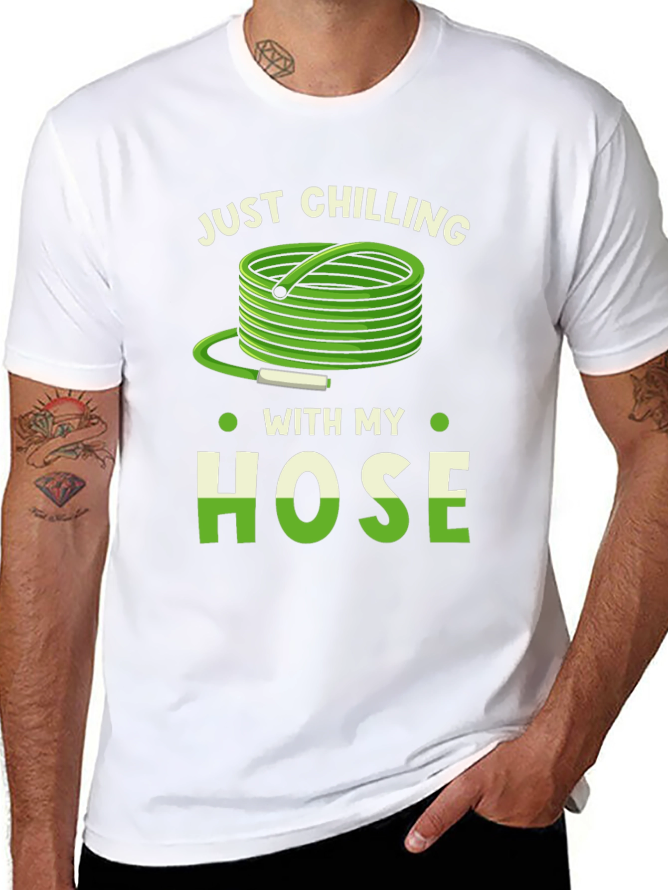 Just Chilling With My Hose T-Shirt