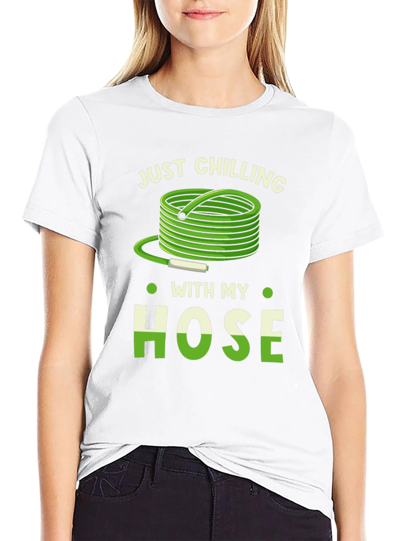 Just Chilling With My Hose T-Shirt