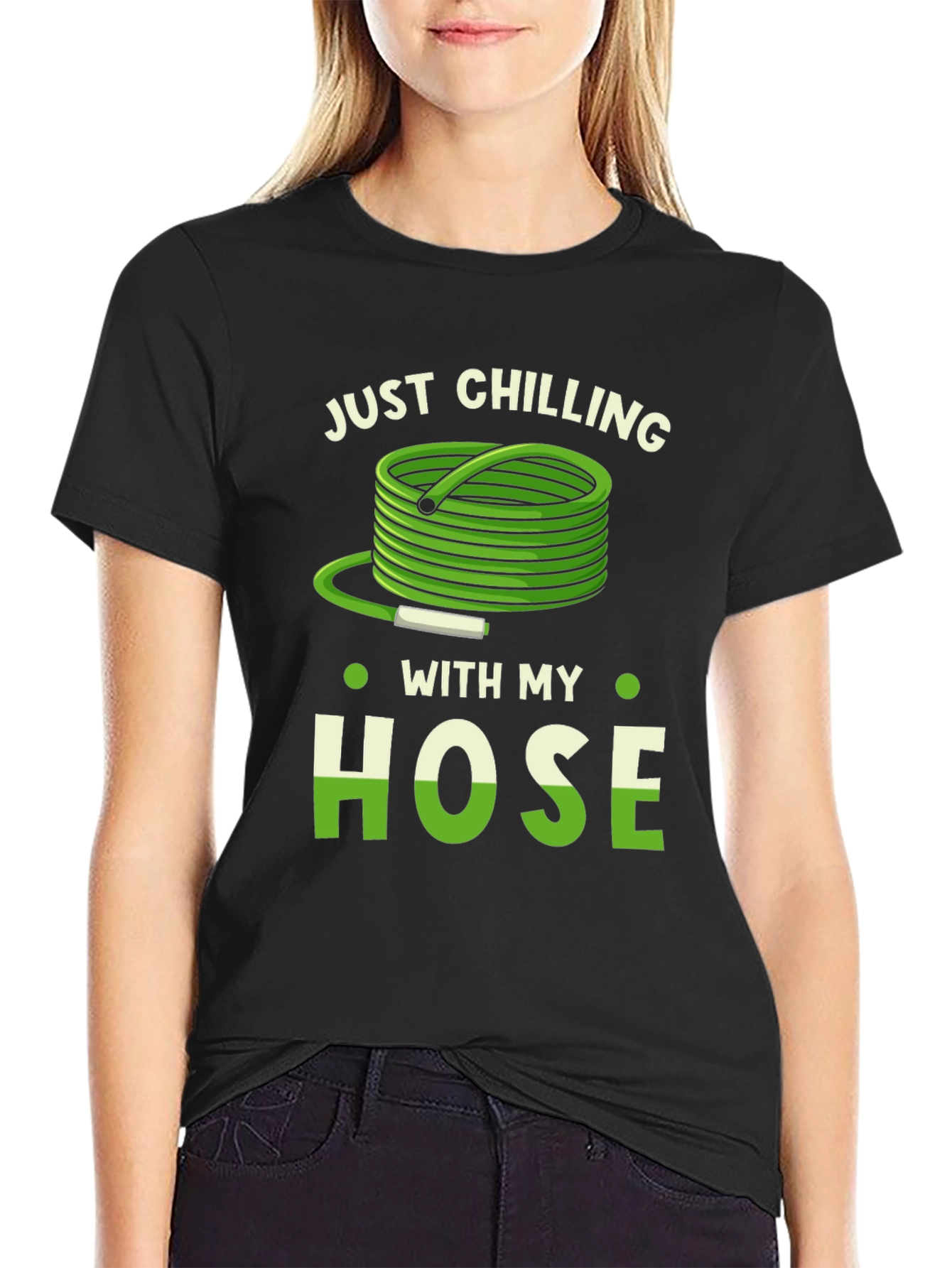 Just Chilling With My Hose T-Shirt
