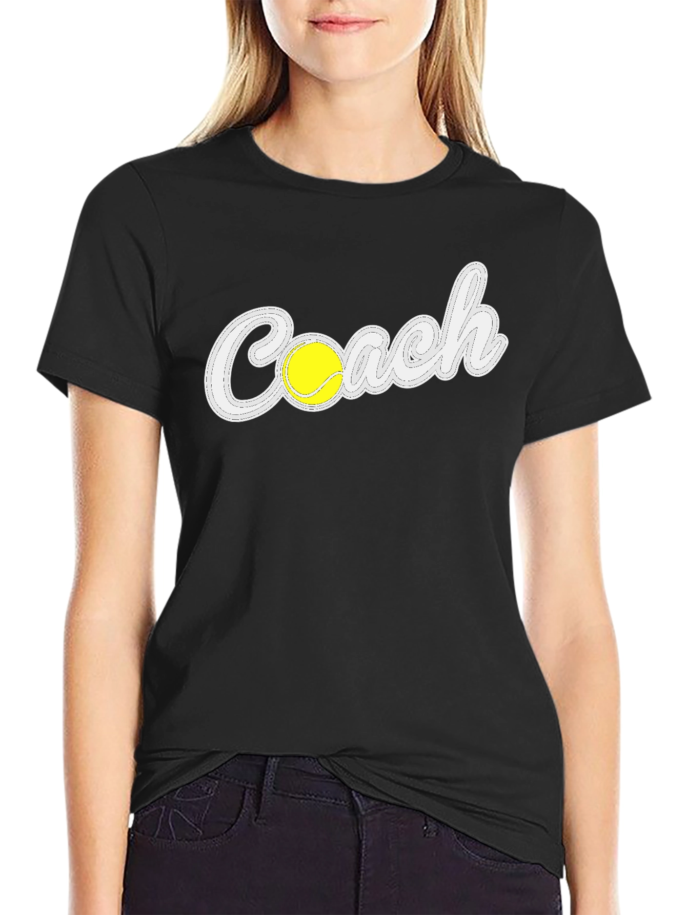 Tennis Coach Graphic T-Shirt