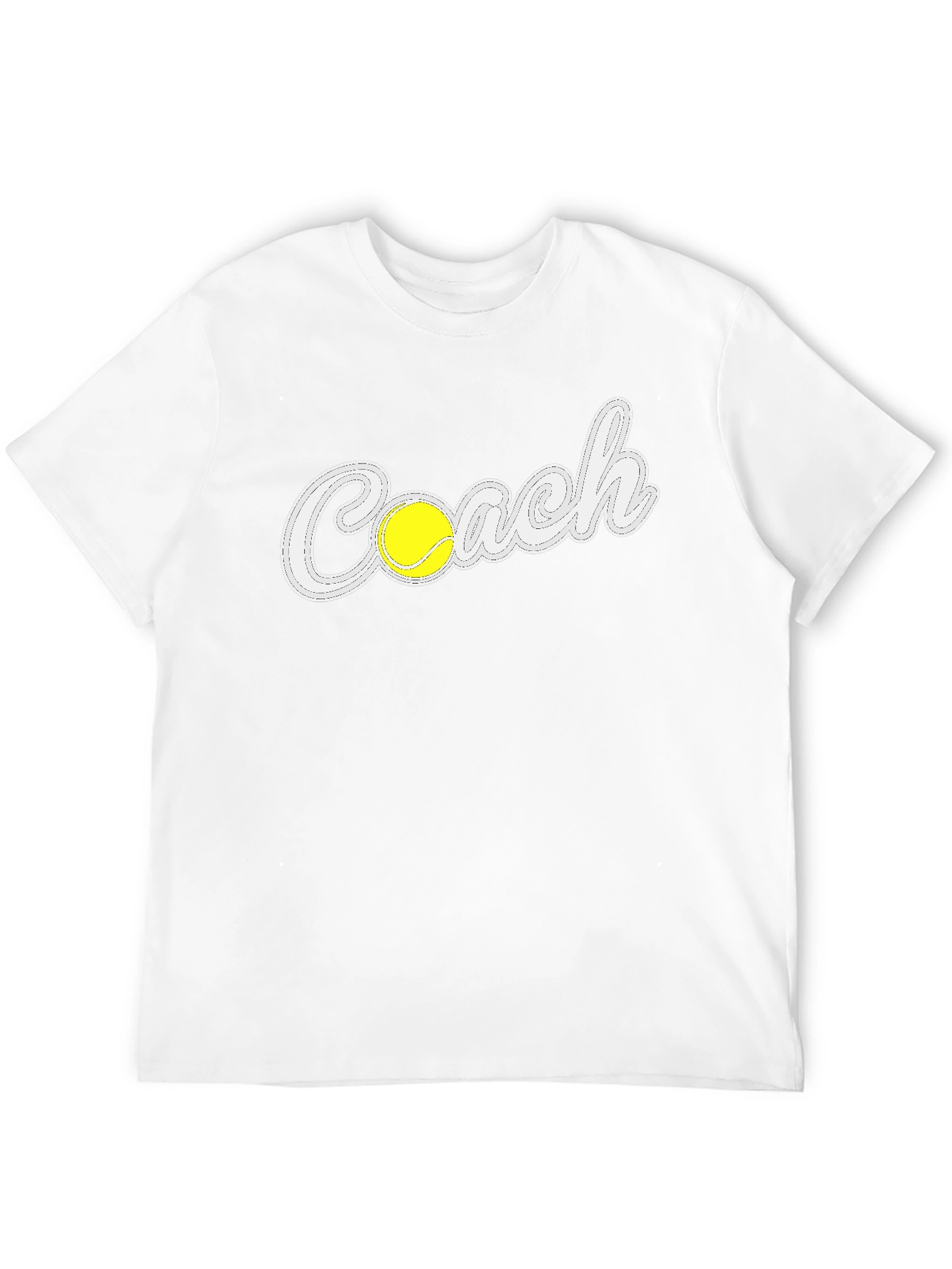 Tennis Coach Graphic T-Shirt