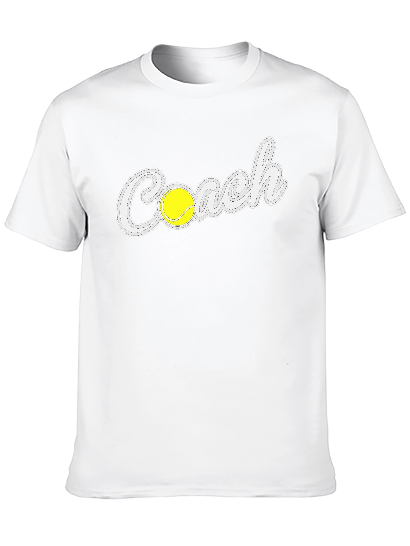 Tennis Coach Graphic T-Shirt