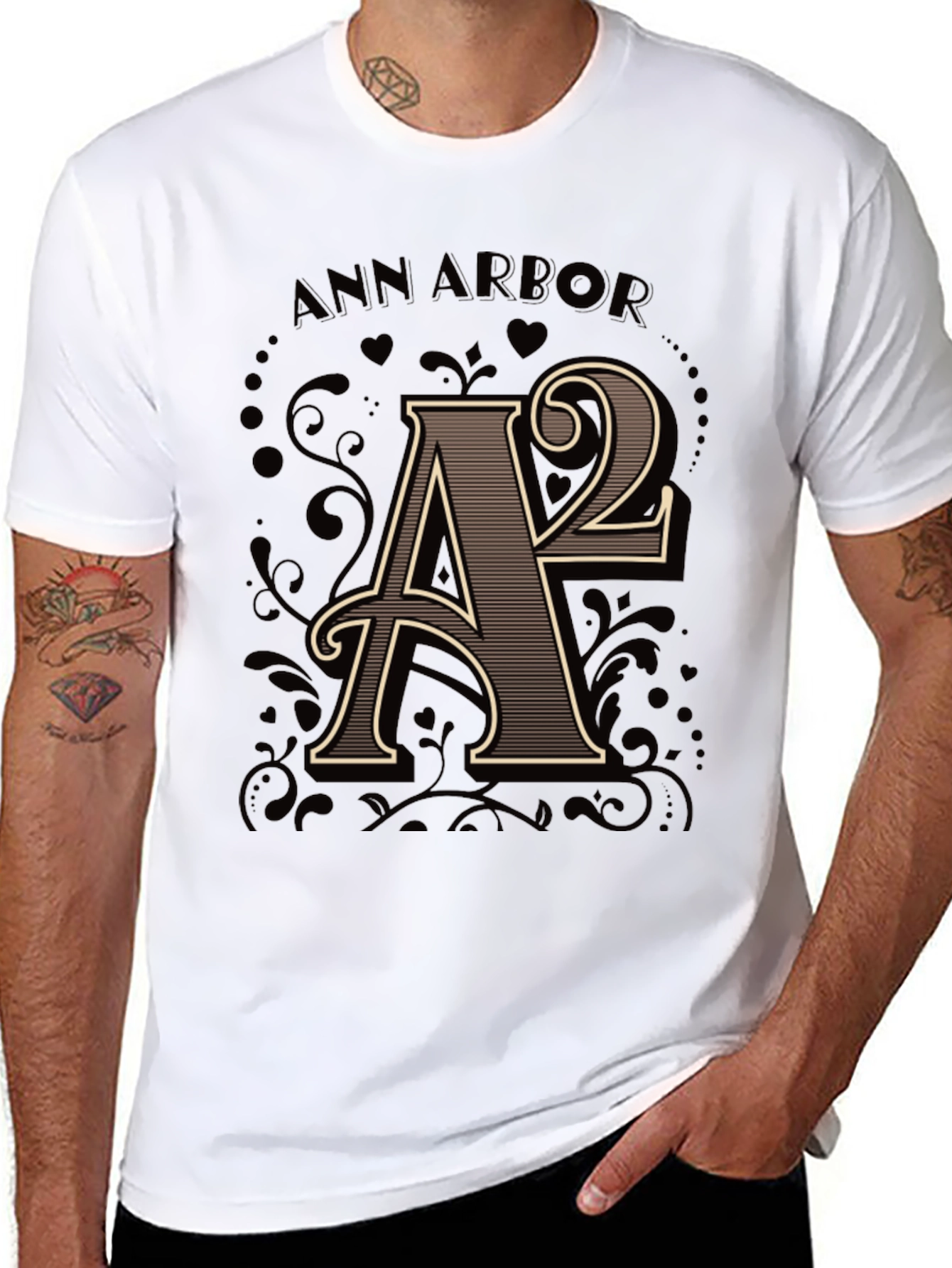 Ann Arbor A2 Graphic T-Shirt