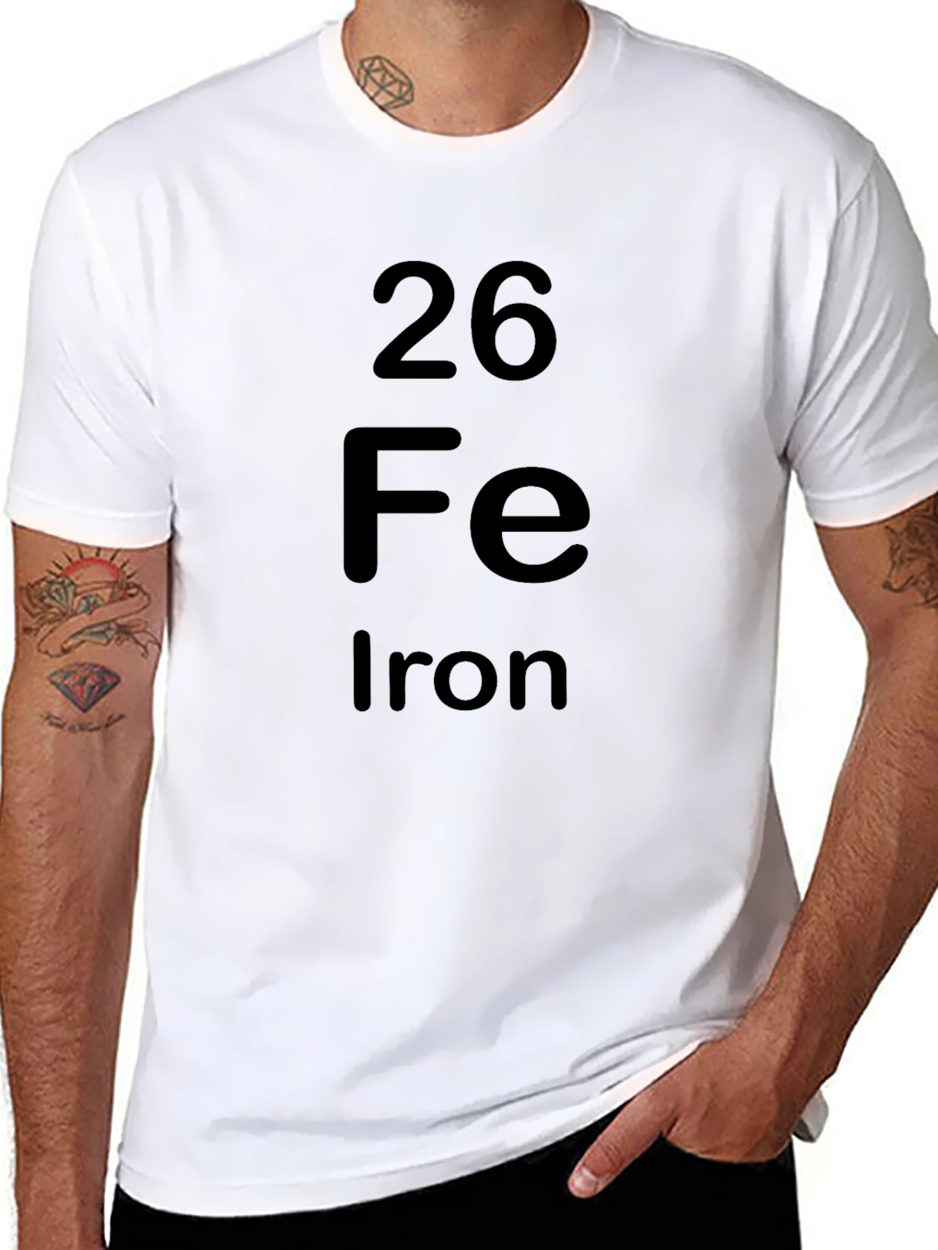 Iron Element T-Shirt Science Tee