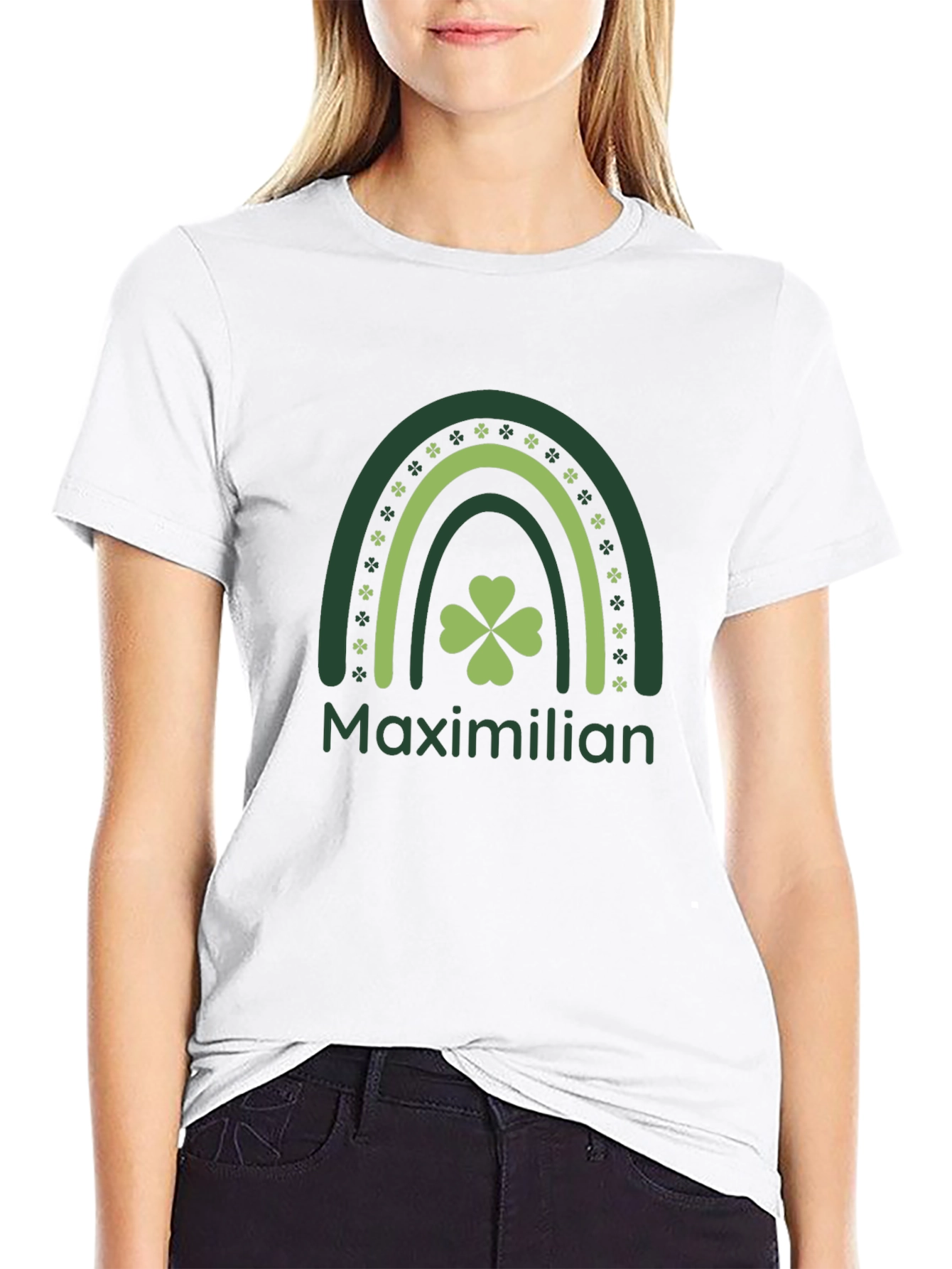 Maximilian St Patricks Day Rainbow T-Shirt