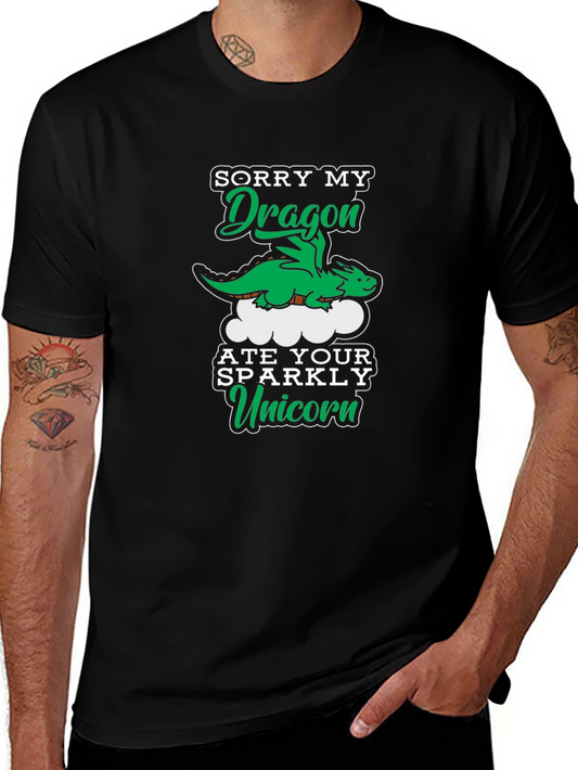 Dragon Ate Your Unicorn Graphic Tee