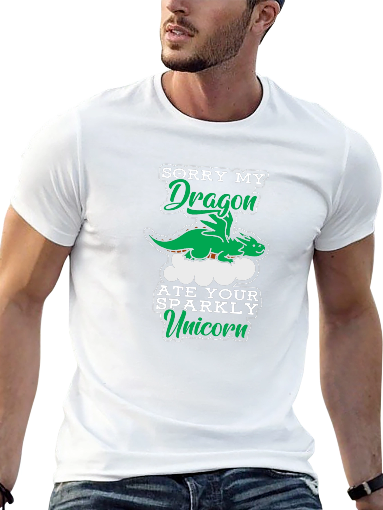 Dragon Ate Your Unicorn Graphic Tee