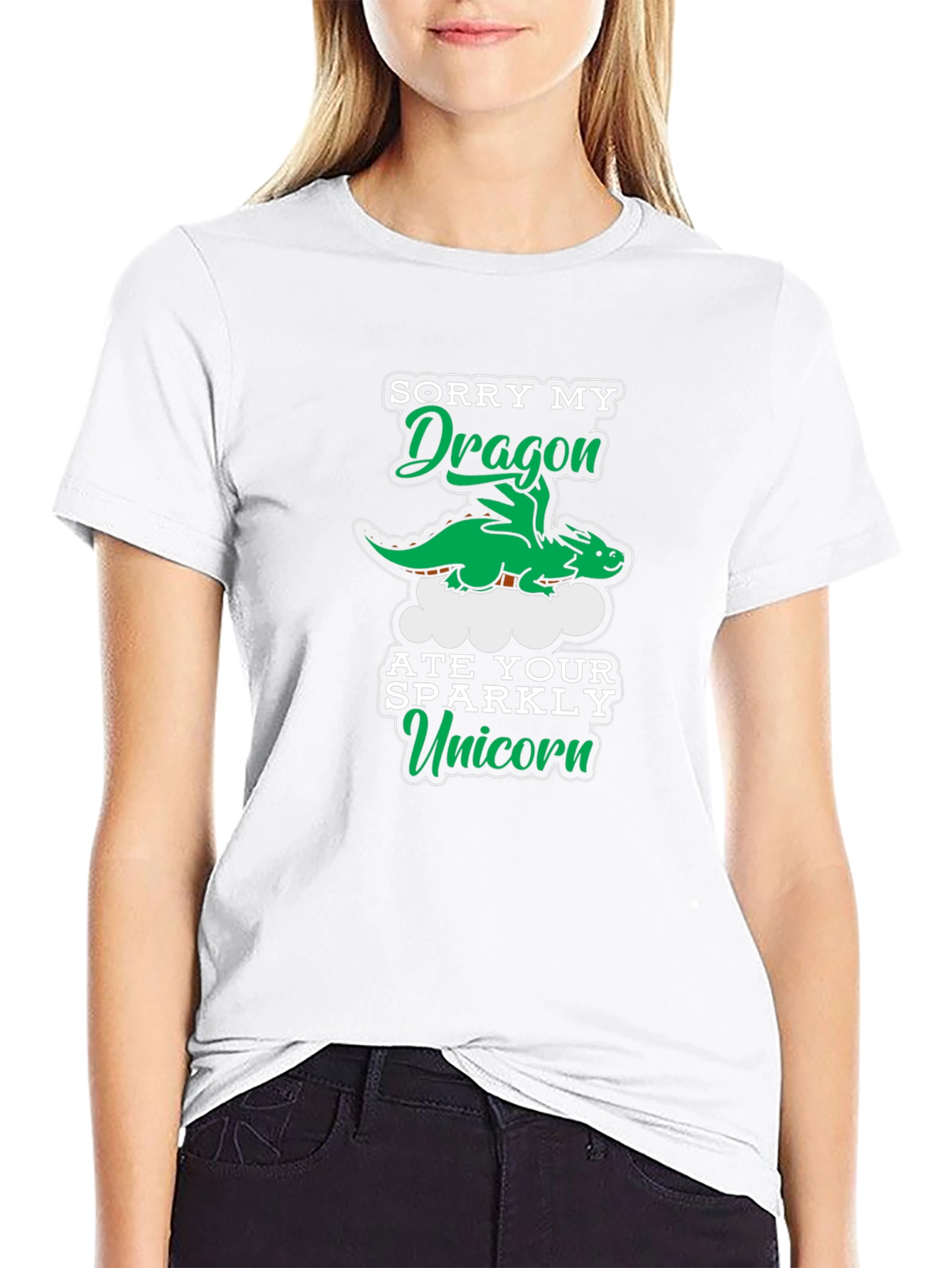 Dragon Ate Your Unicorn Graphic Tee
