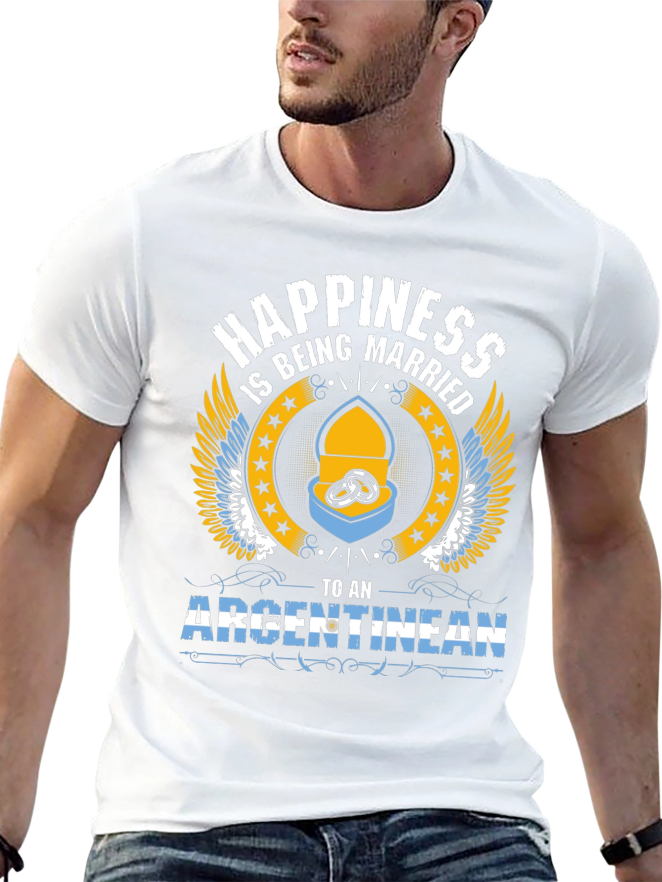 Happiness is Being Married to an Argentinean T-Shirt