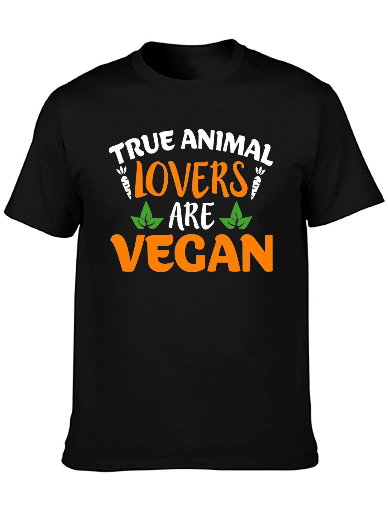 Vegan Animal Lovers Graphic T-Shirt