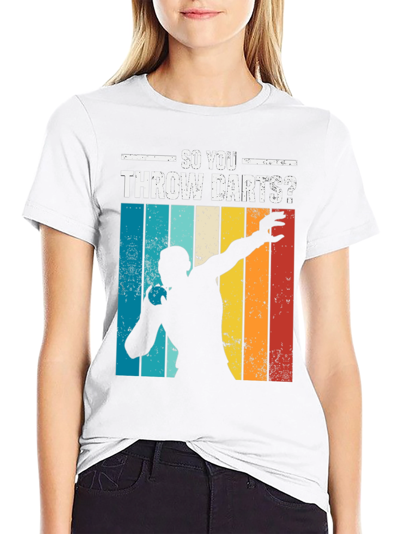 So You Throw Darts? Retro Style T-Shirt