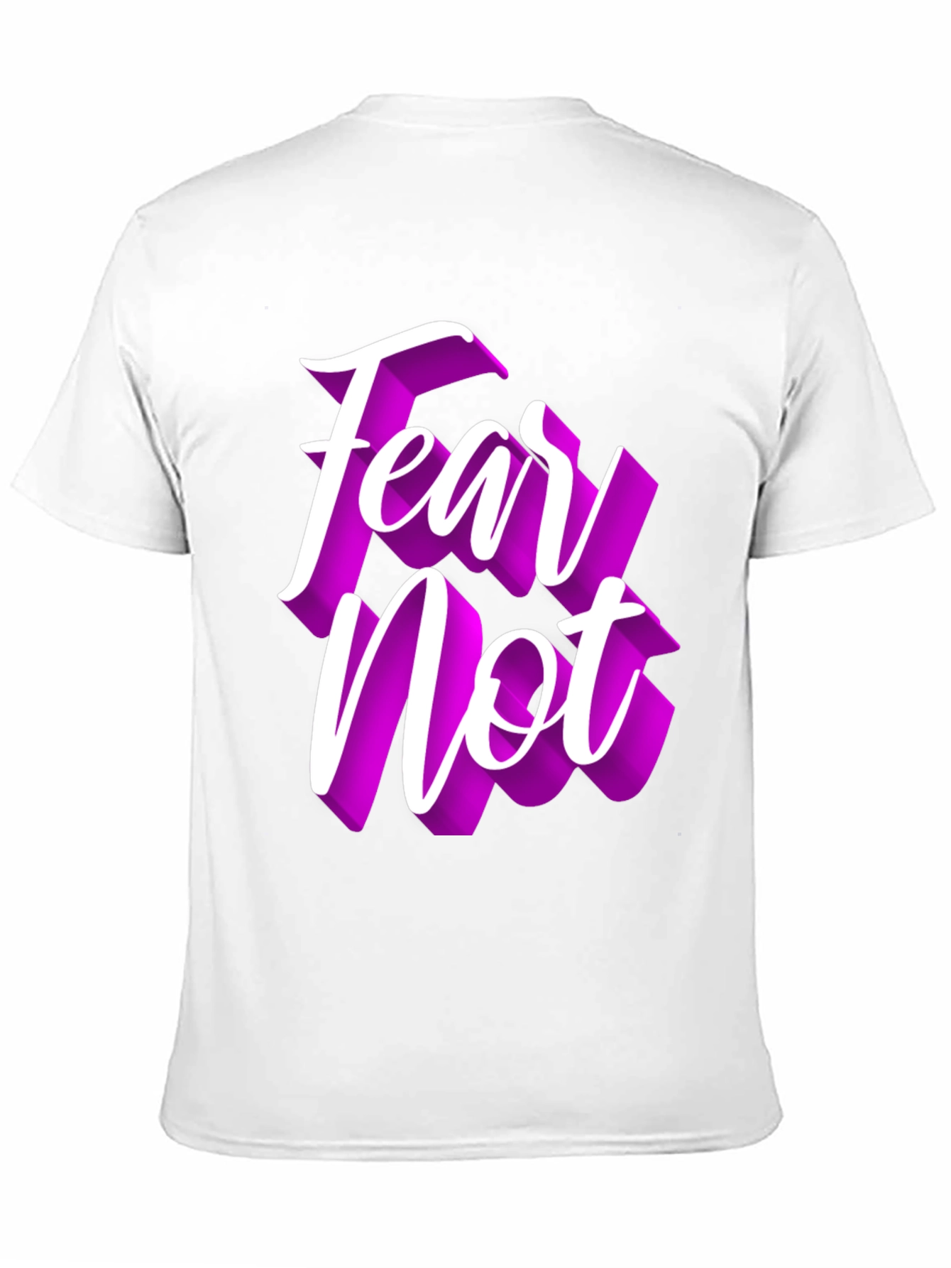 Fear Not Graphic Tee - Stylish Comfort
