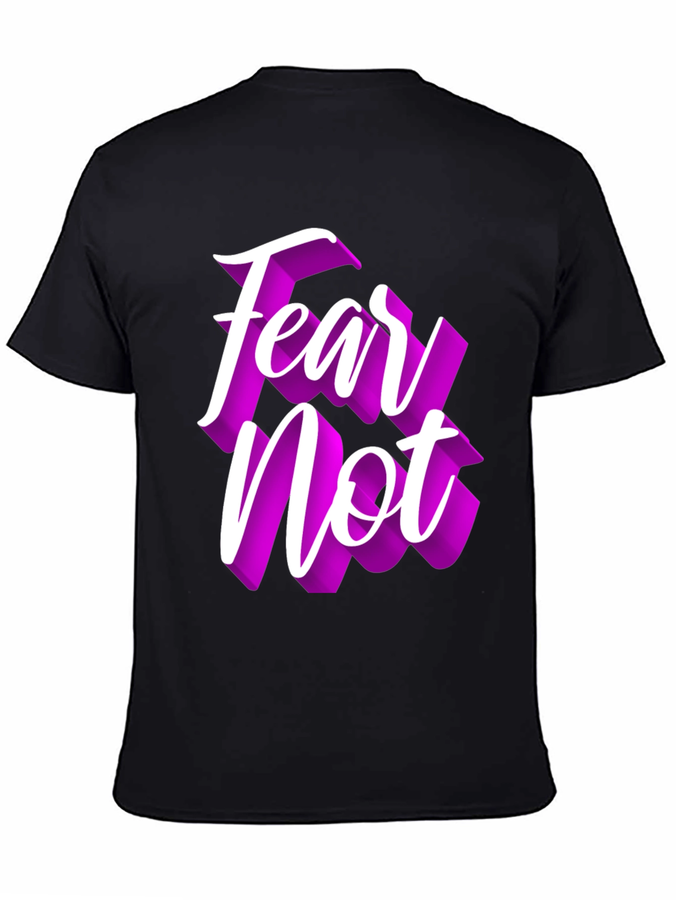 Fear Not Graphic Tee - Stylish Comfort
