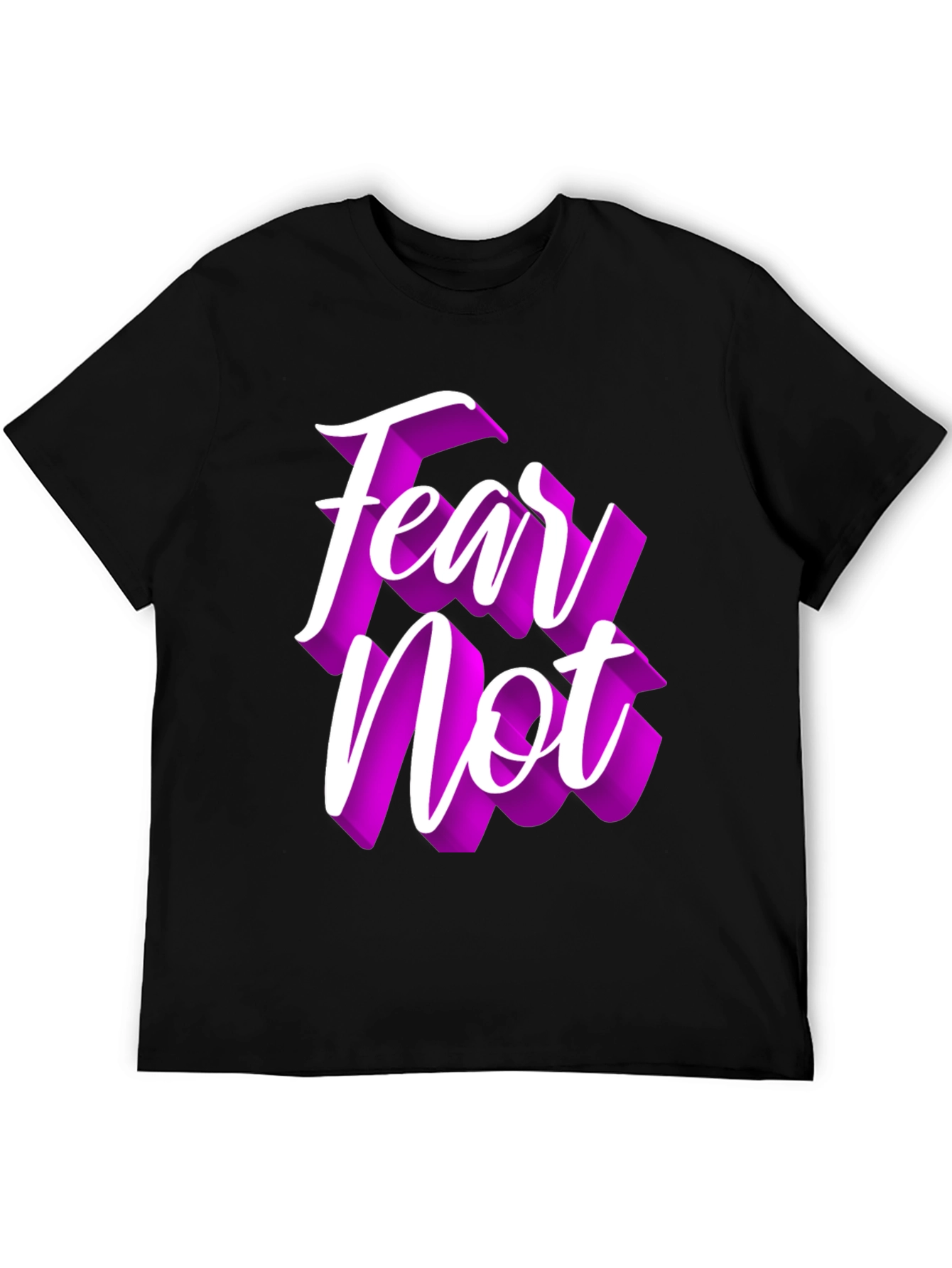 Fear Not Graphic Tee - Stylish Comfort