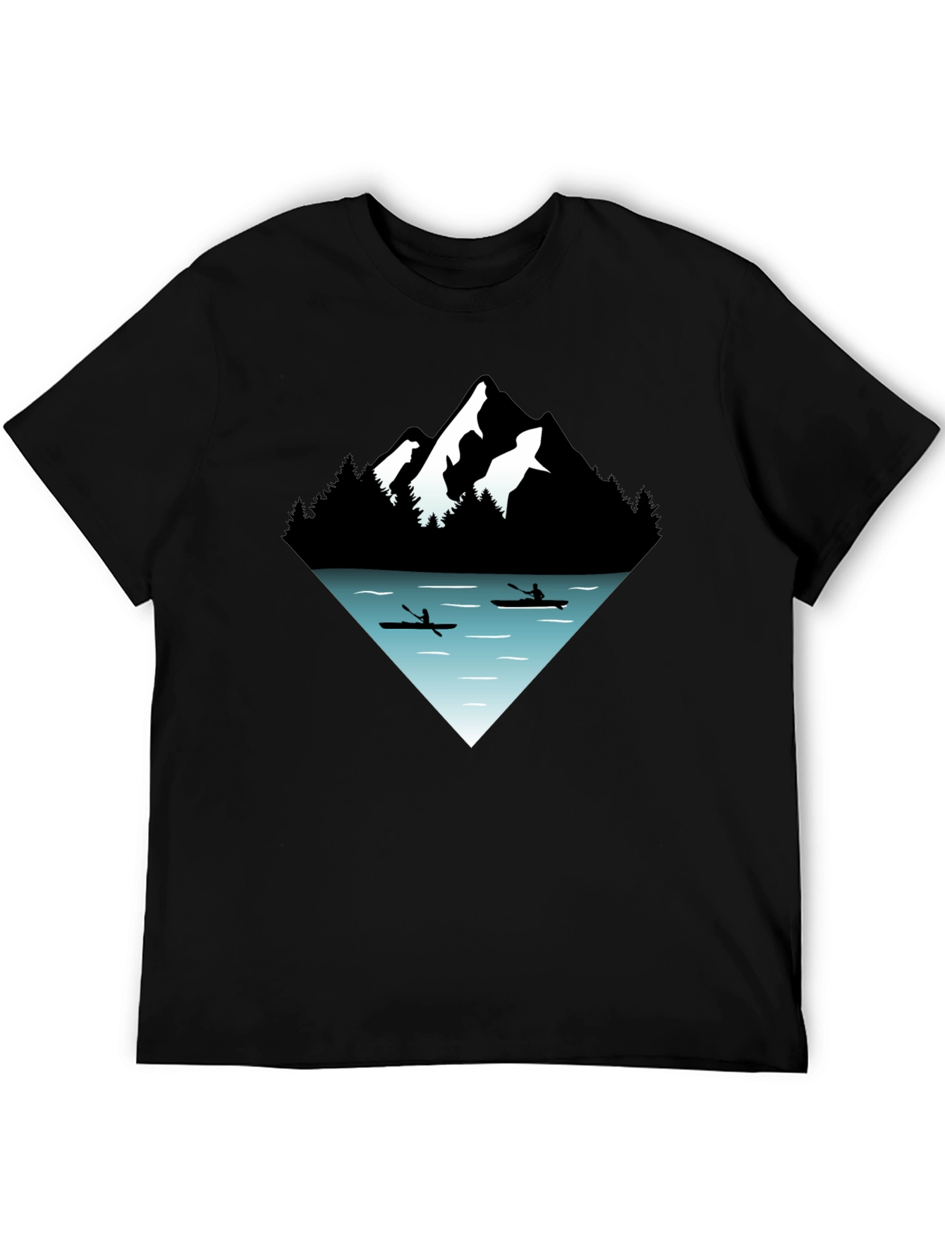Mountain Kayak T-Shirt - Adventure Awaits!