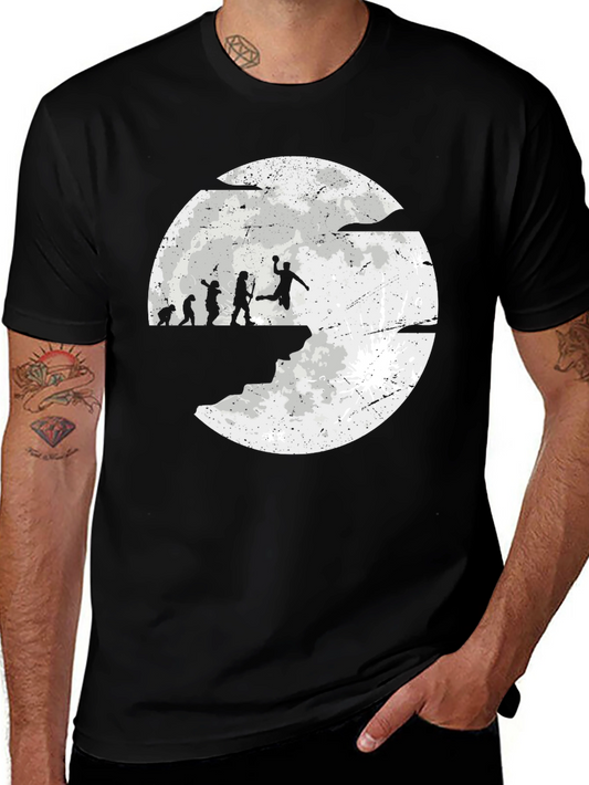 Handball Evolution Black T-Shirt