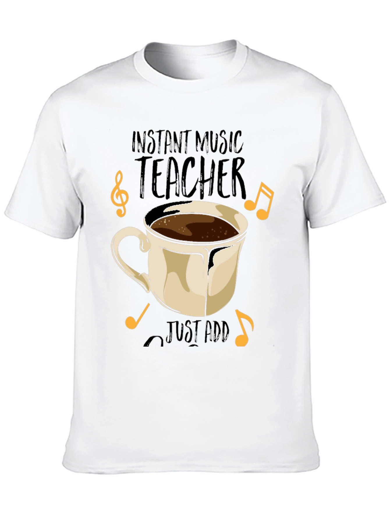 Instant Music Teacher Coffee T-Shirt