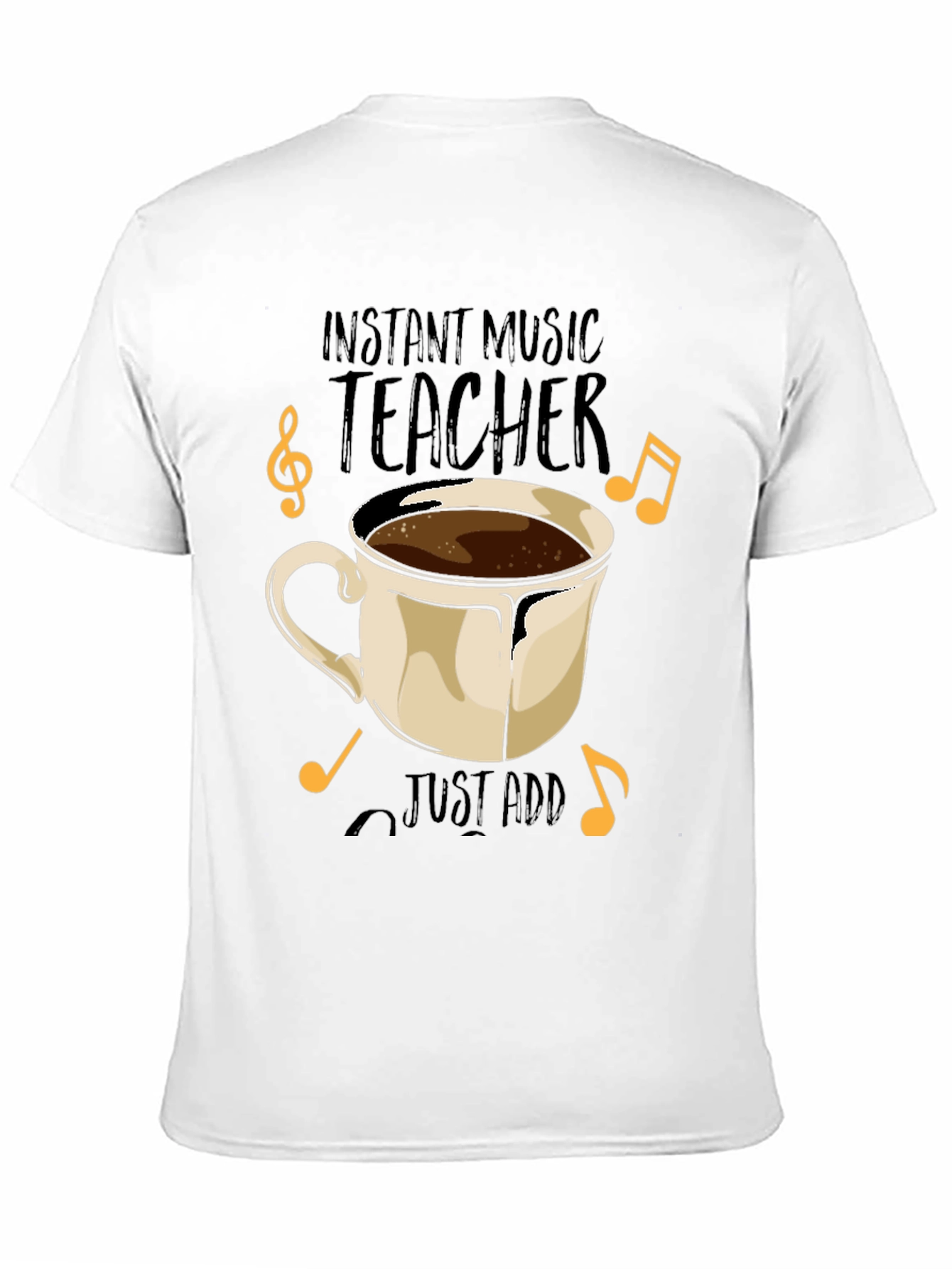 Instant Music Teacher Coffee T-Shirt