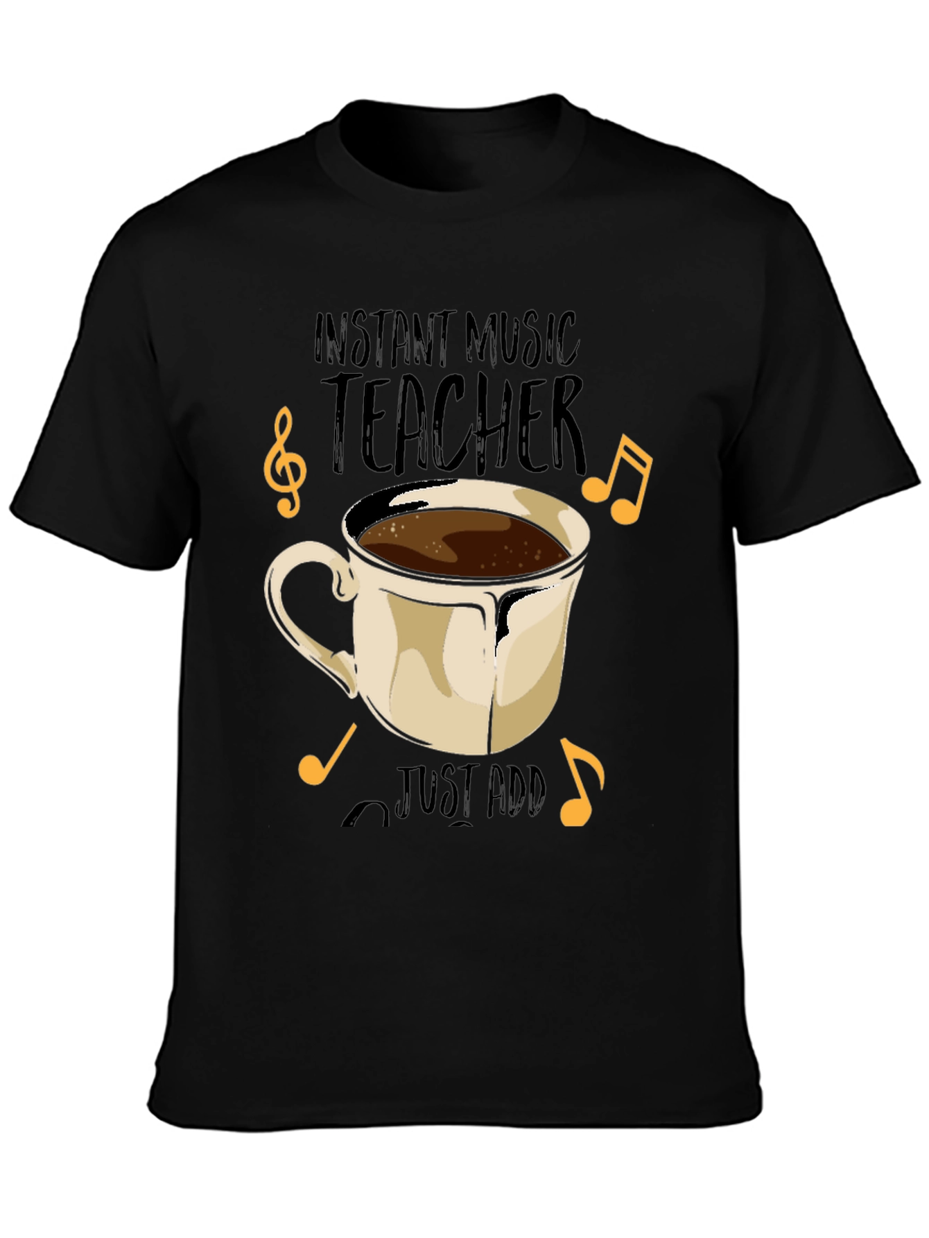 Instant Music Teacher Coffee T-Shirt