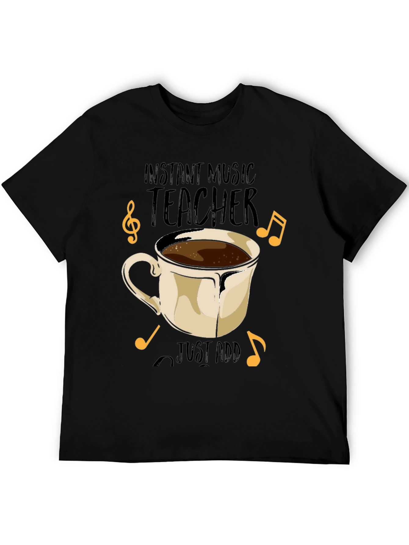 Instant Music Teacher Coffee T-Shirt