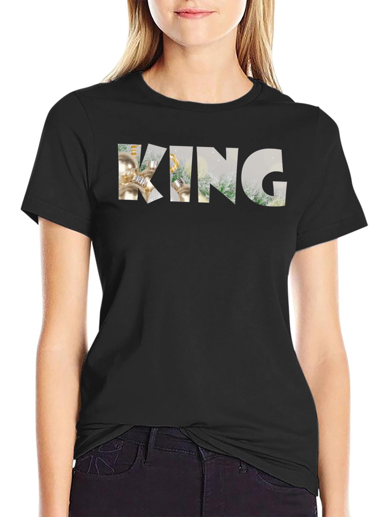 King Christmas Ornament T-Shirt