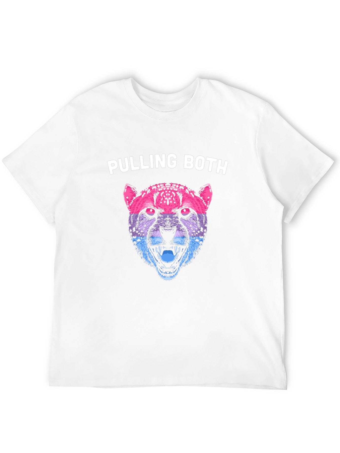 Pulling Both Cheetah Graphic Tee