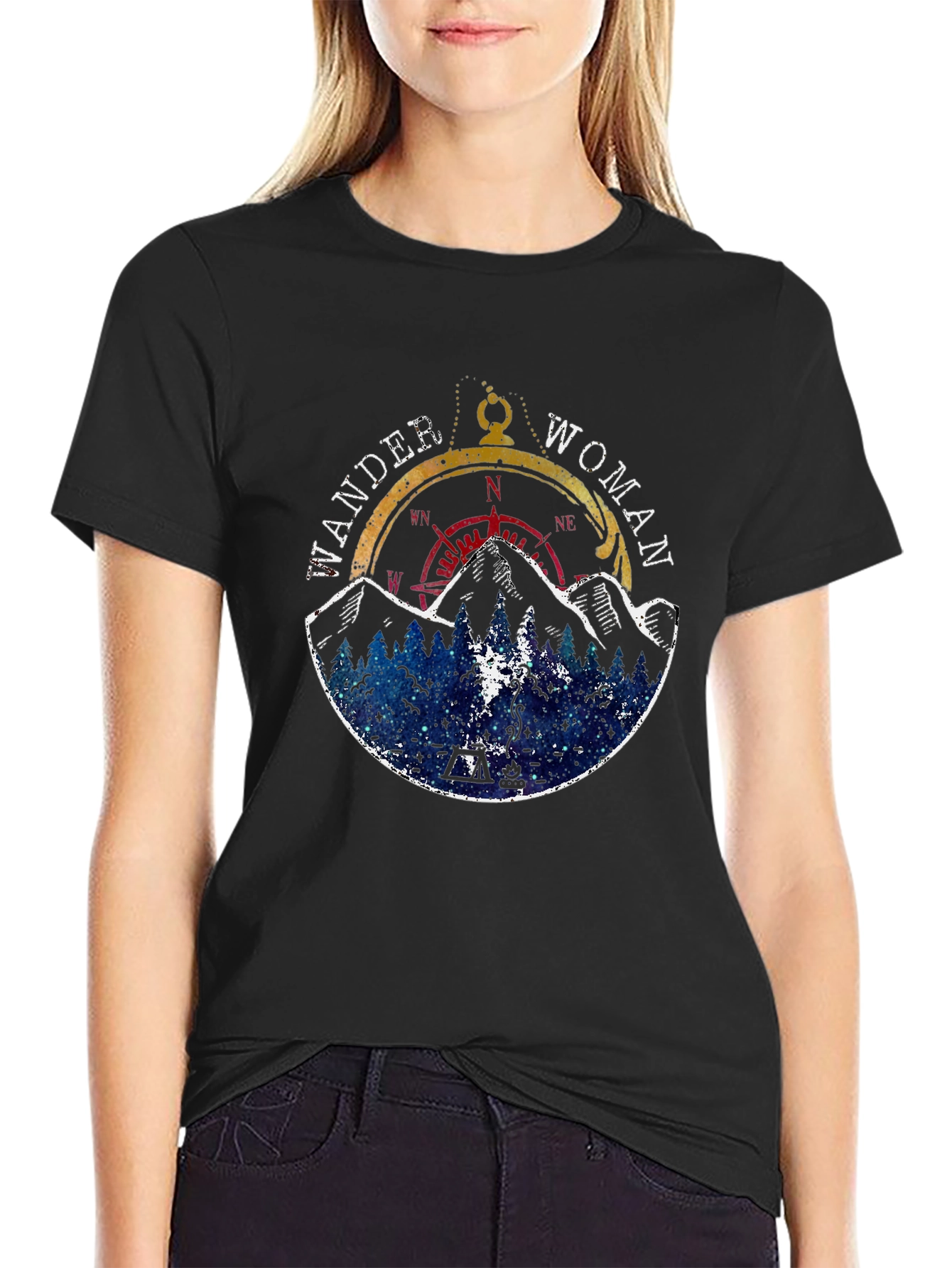 Wander Woman Graphic Tee - Adventure Style
