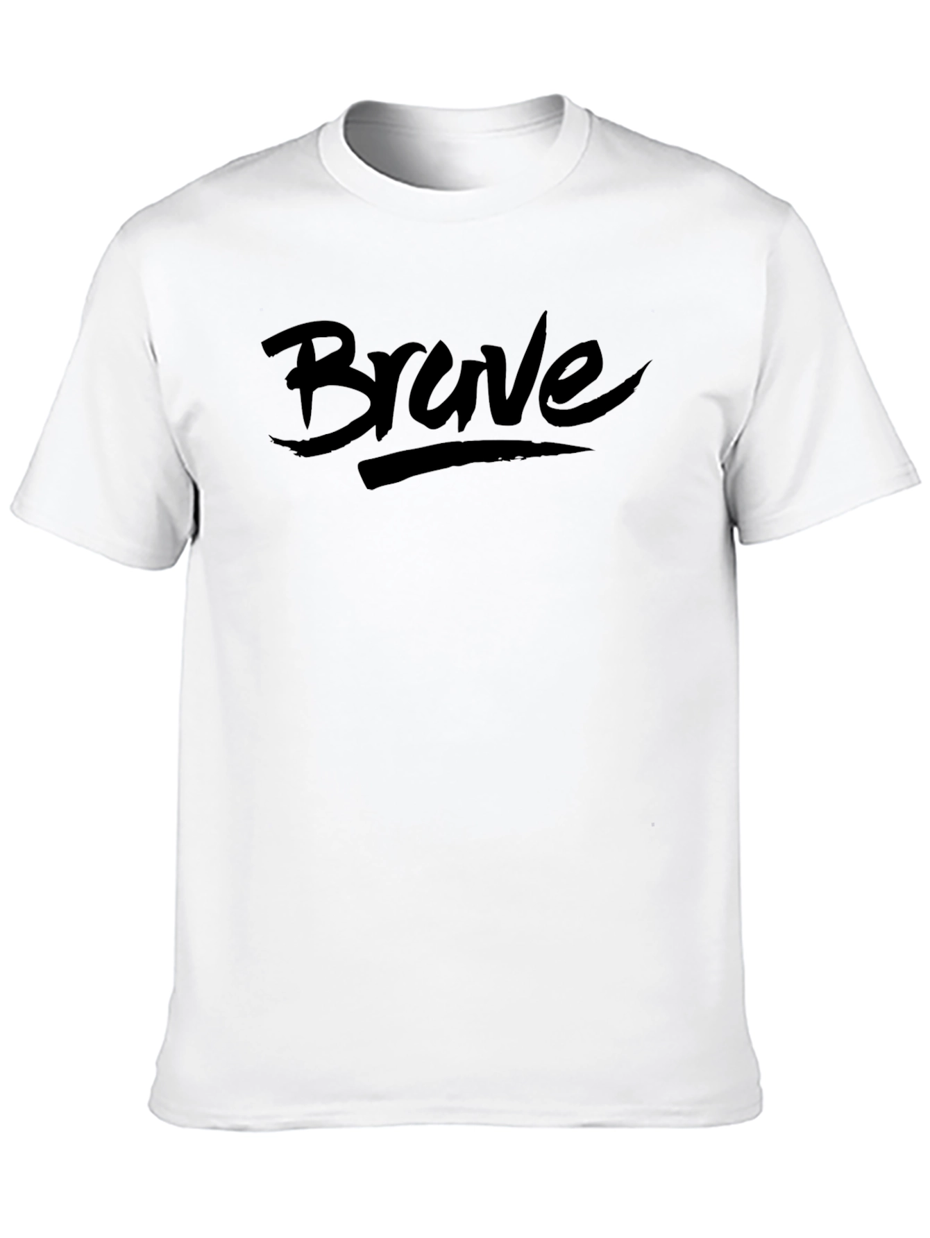 Brave Graphic Tee - Mens Black T-Shirt