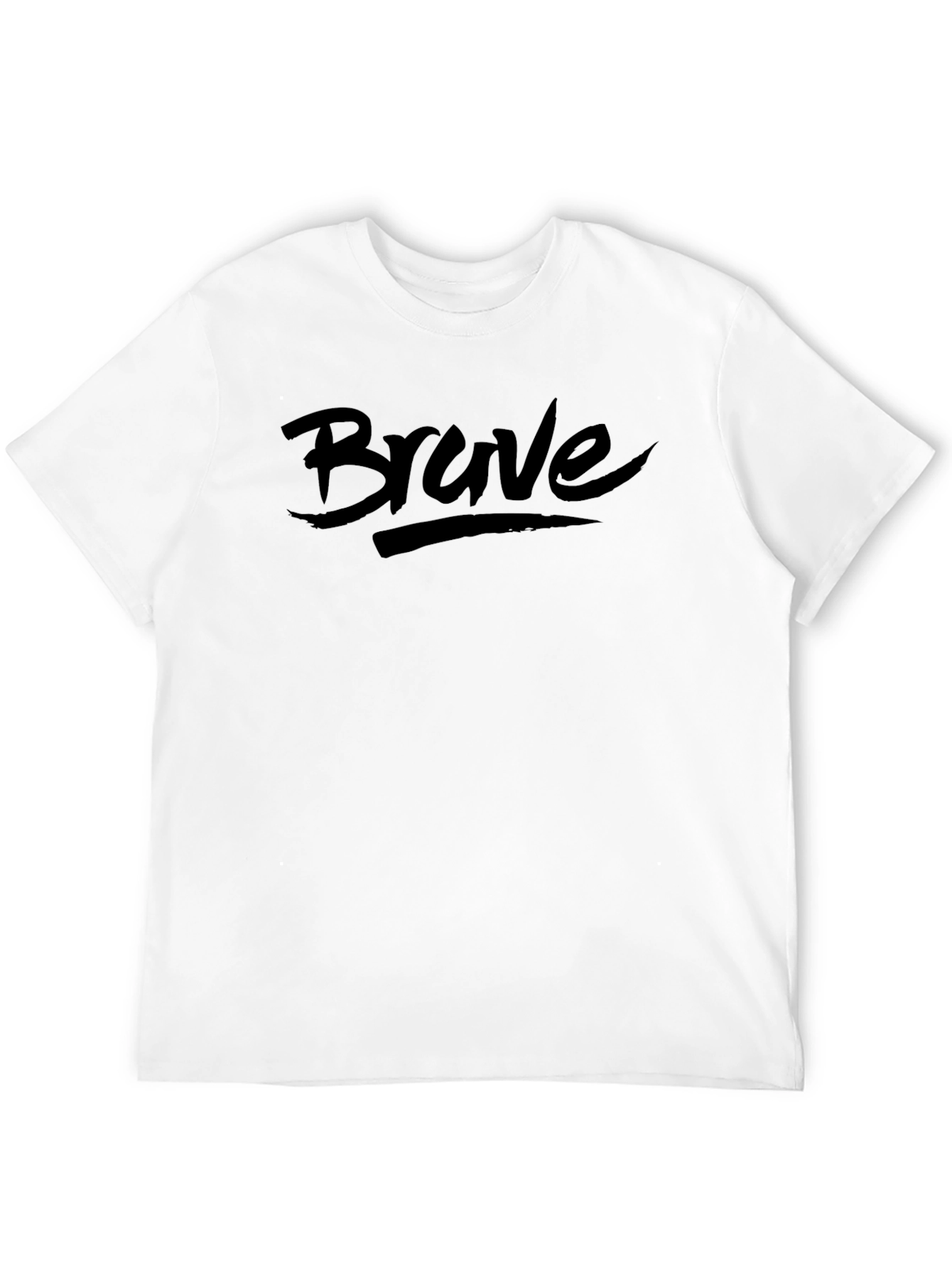 Brave Graphic Tee - Mens Black T-Shirt