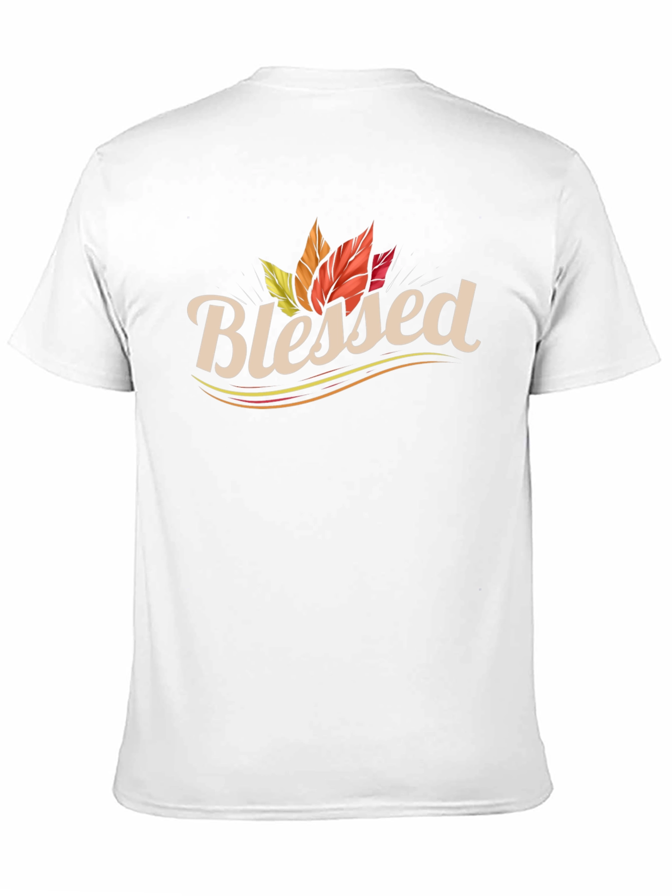 Blessed Fall Leaves Graphic Tee