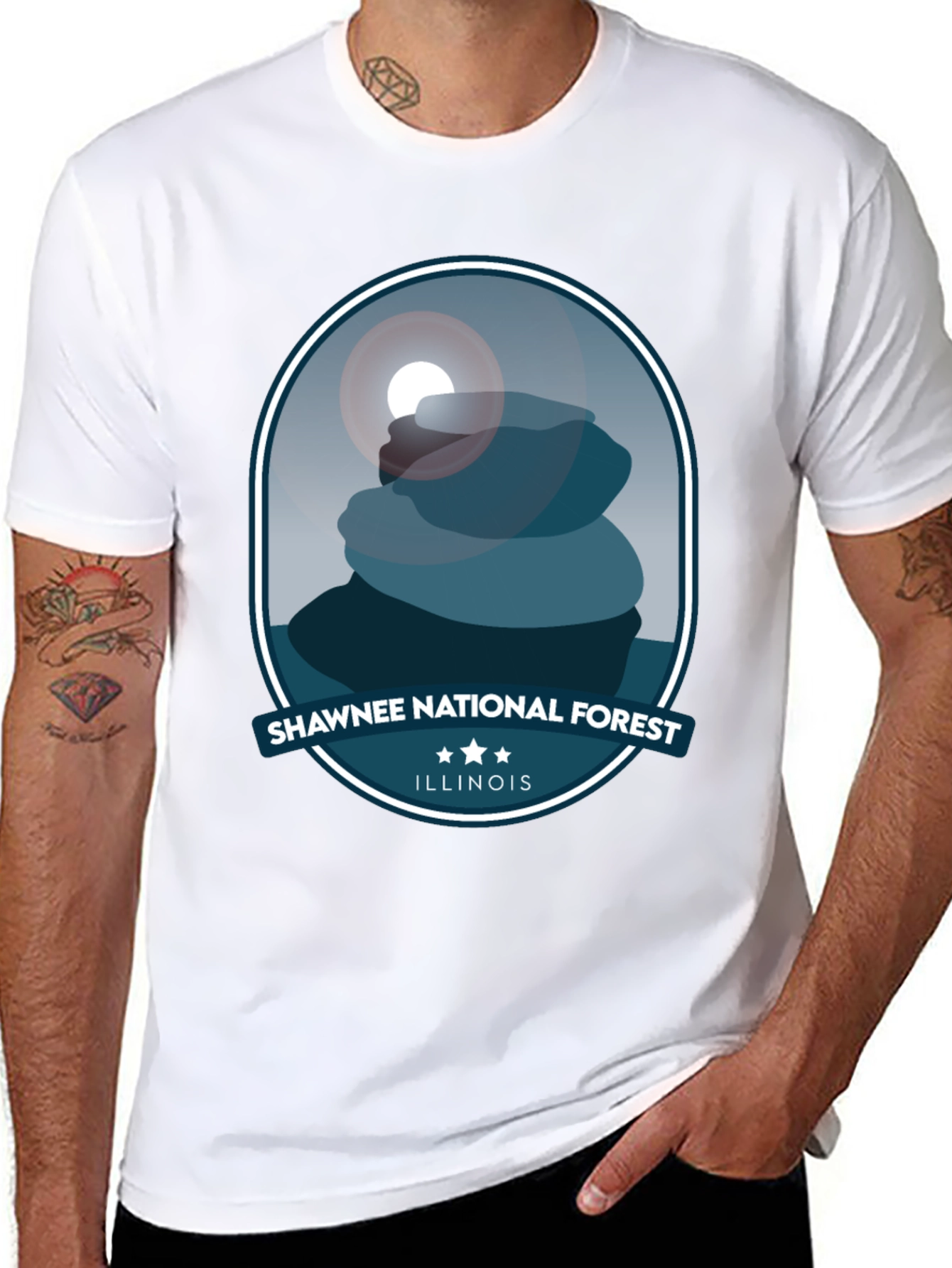 Shawnee National Forest T-Shirt Illinois Souvenir