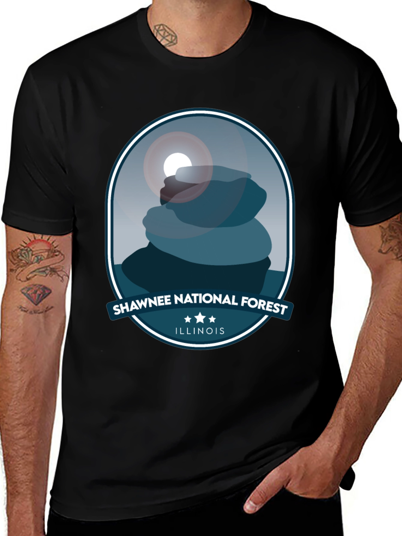Shawnee National Forest T-Shirt Illinois Souvenir