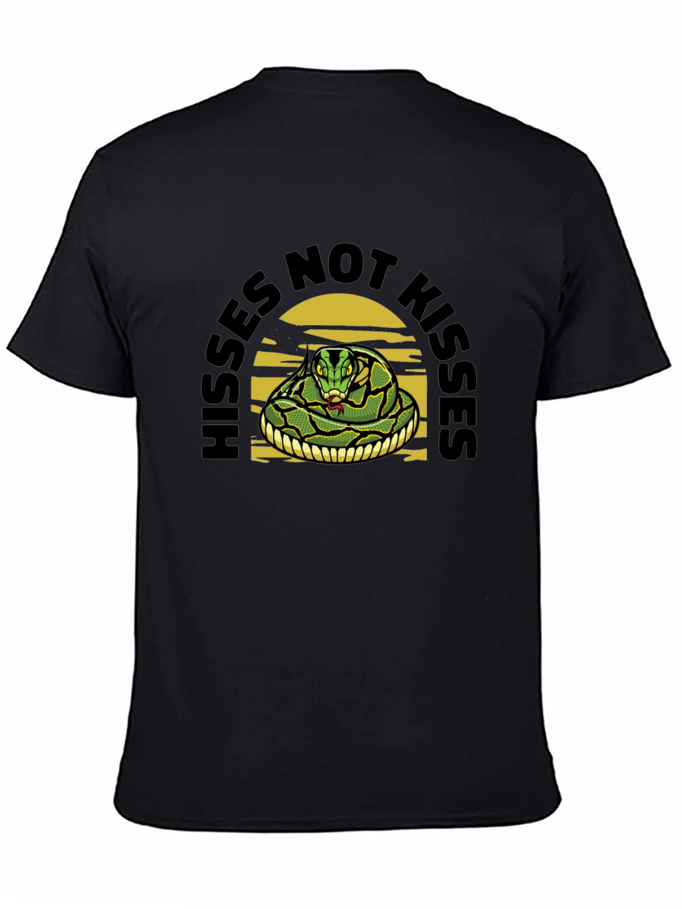 Hisses Not Kisses Snake Tee