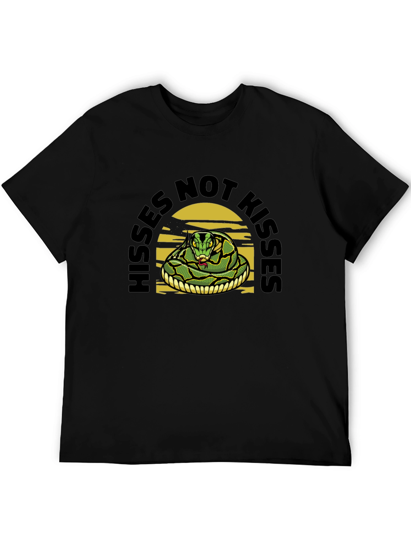 Hisses Not Kisses Snake Tee