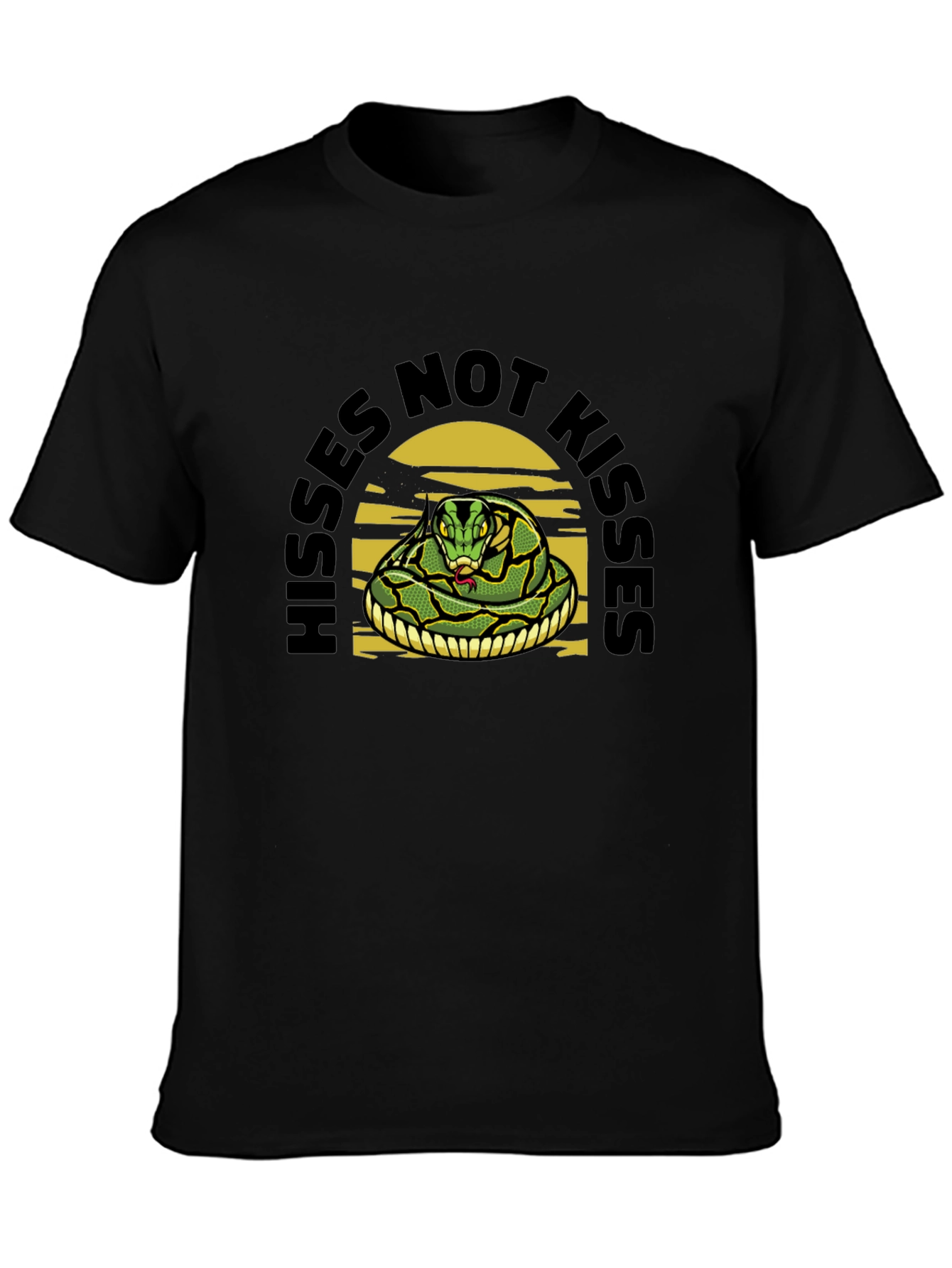 Hisses Not Kisses Snake Tee