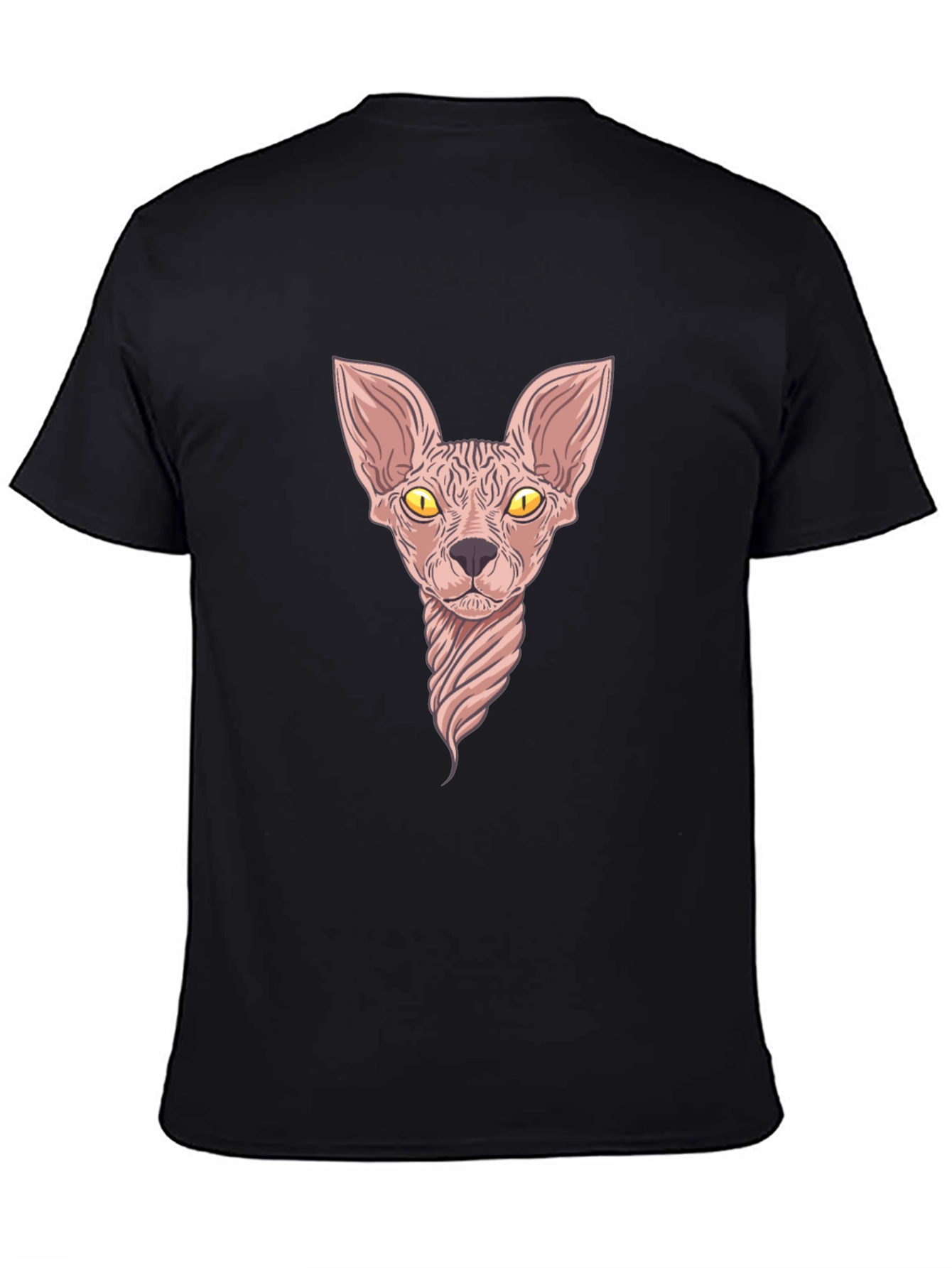 Sphynx Cat Graphic Tee - Cool Unique Design