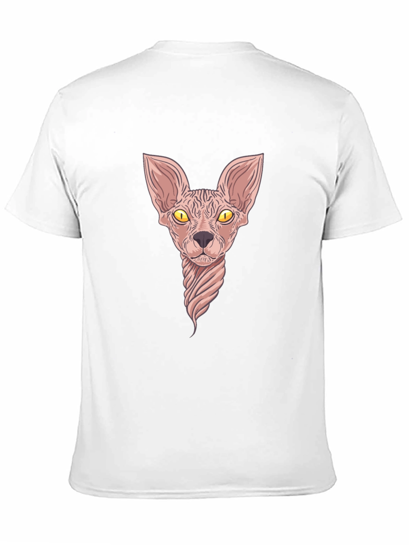 Sphynx Cat Graphic Tee - Cool Unique Design