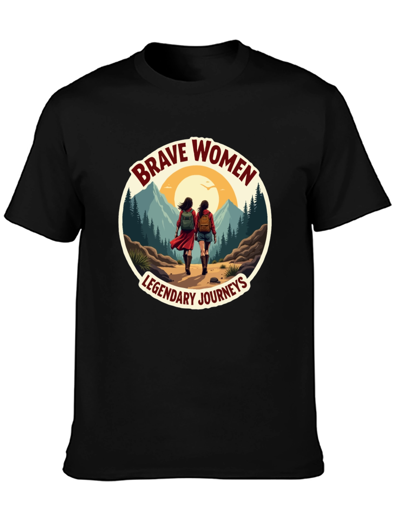 Brave Women Legendary Journeys Graphic T-Shirt