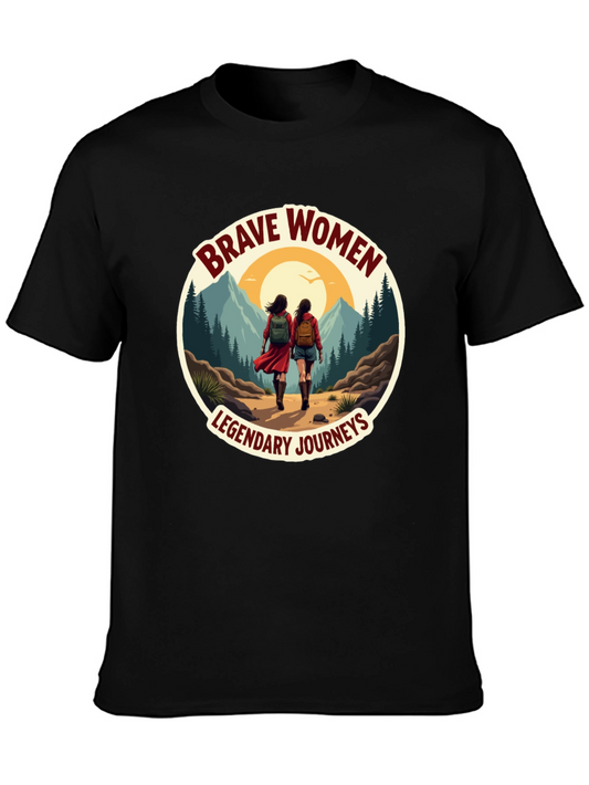 Brave Women Legendary Journeys Graphic T-Shirt