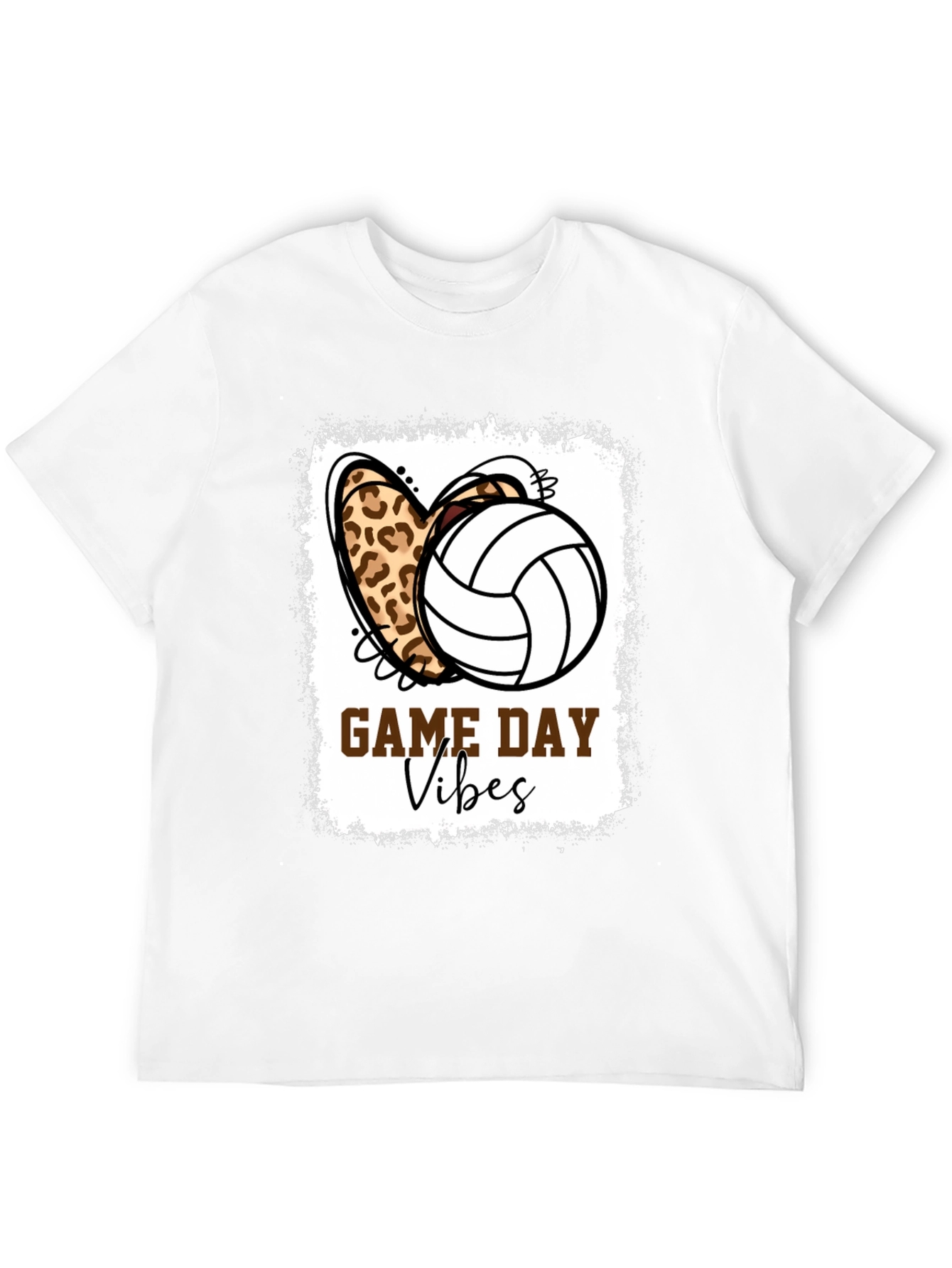 Game Day Vibes Volleyball T-Shirt