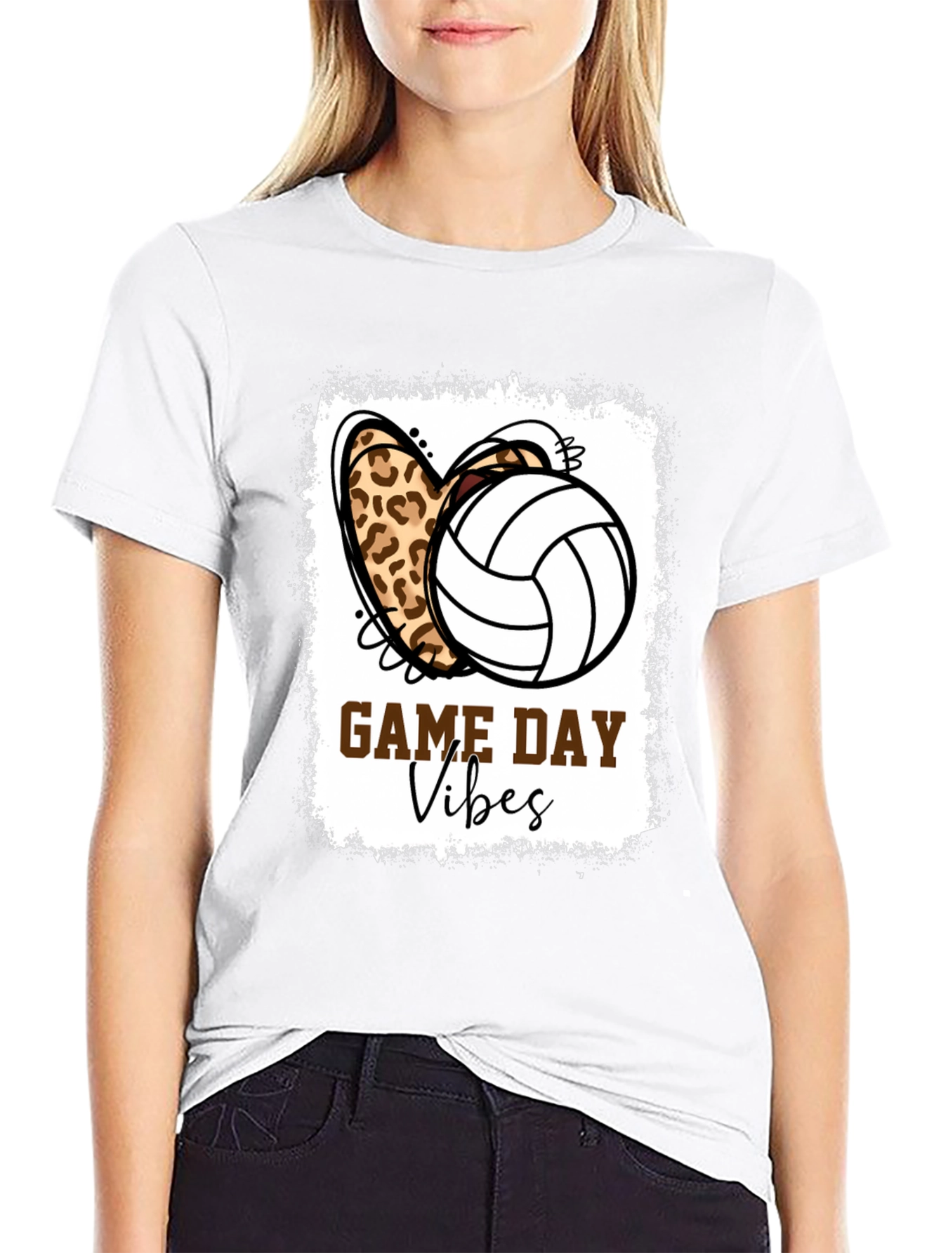 Game Day Vibes Volleyball T-Shirt