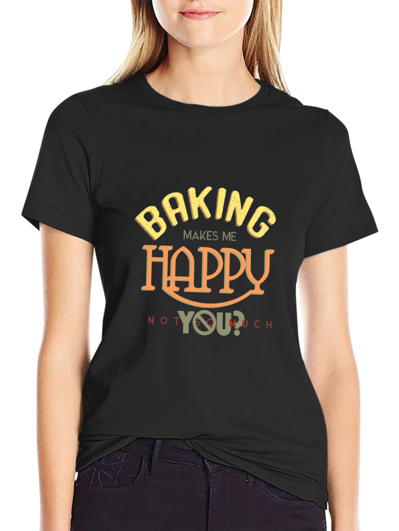 Baking Makes Me Happy T-Shirt