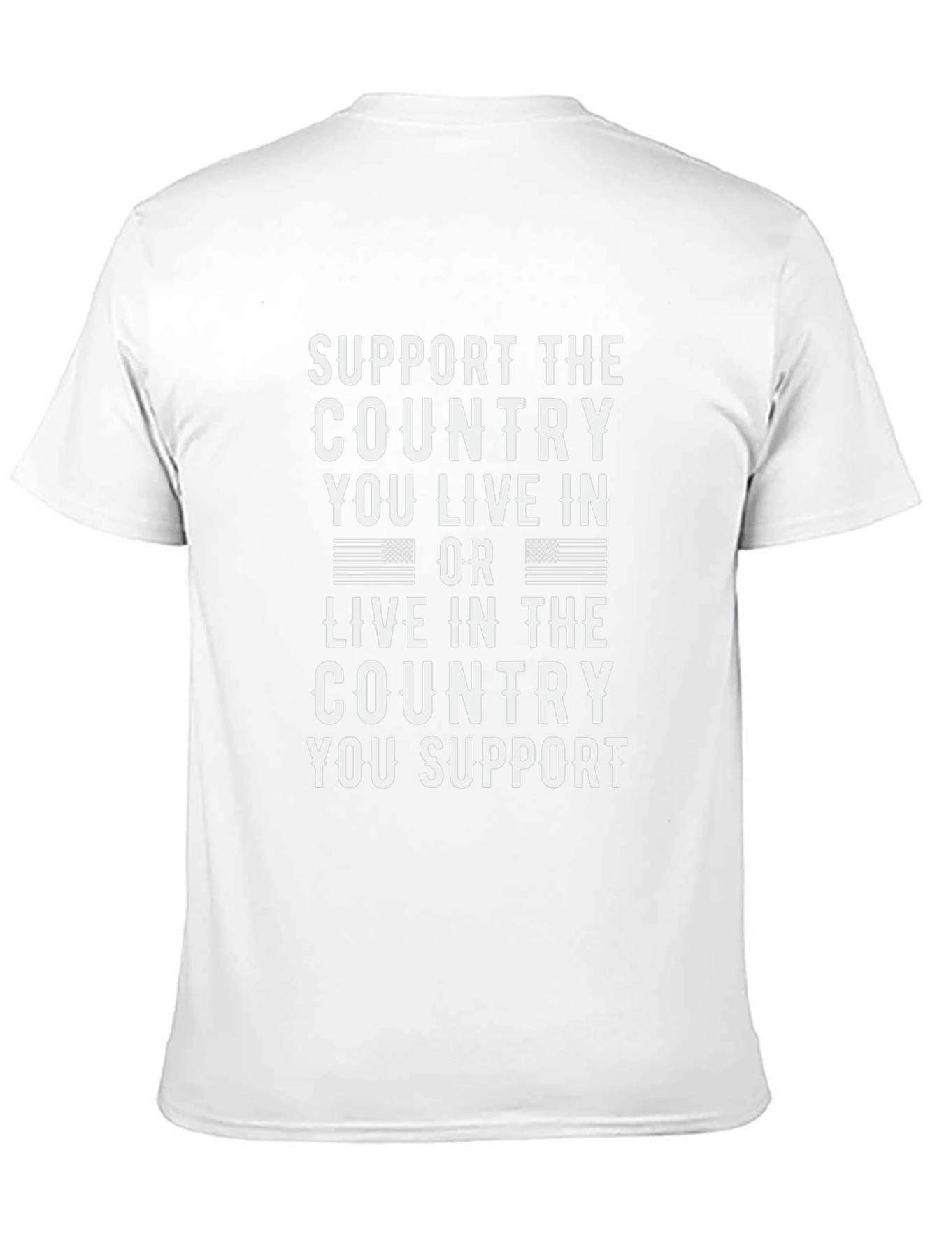 Support Your Country Graphic T-Shirt