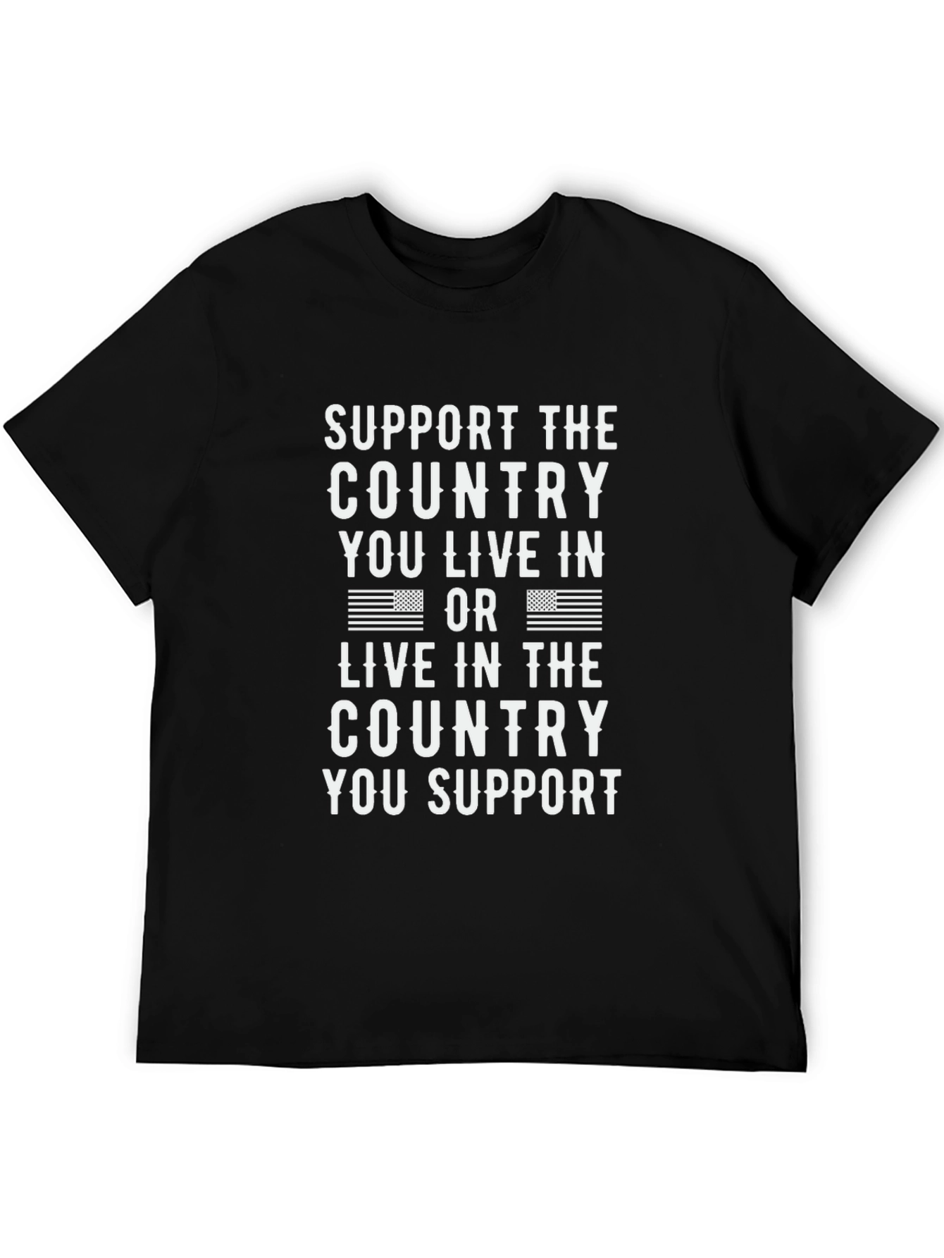 Support Your Country Graphic T-Shirt