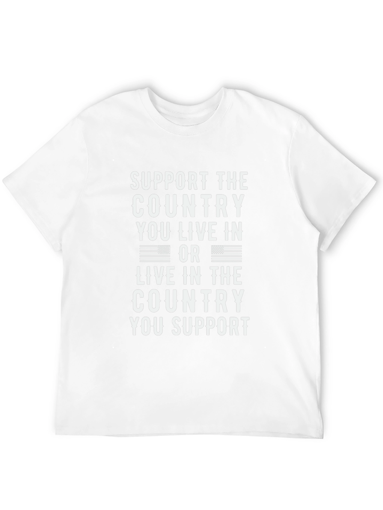 Support Your Country Graphic T-Shirt