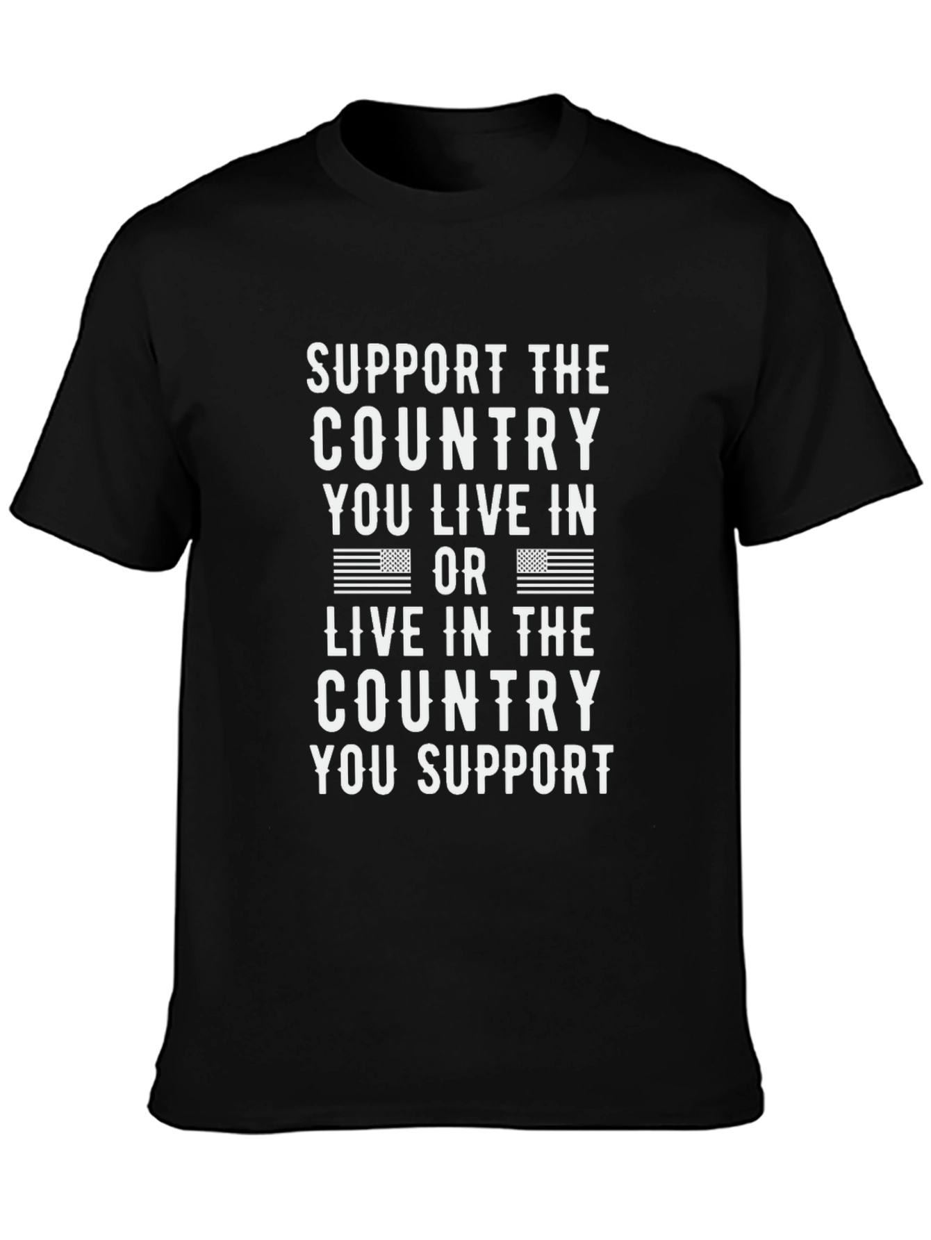 Support Your Country Graphic T-Shirt