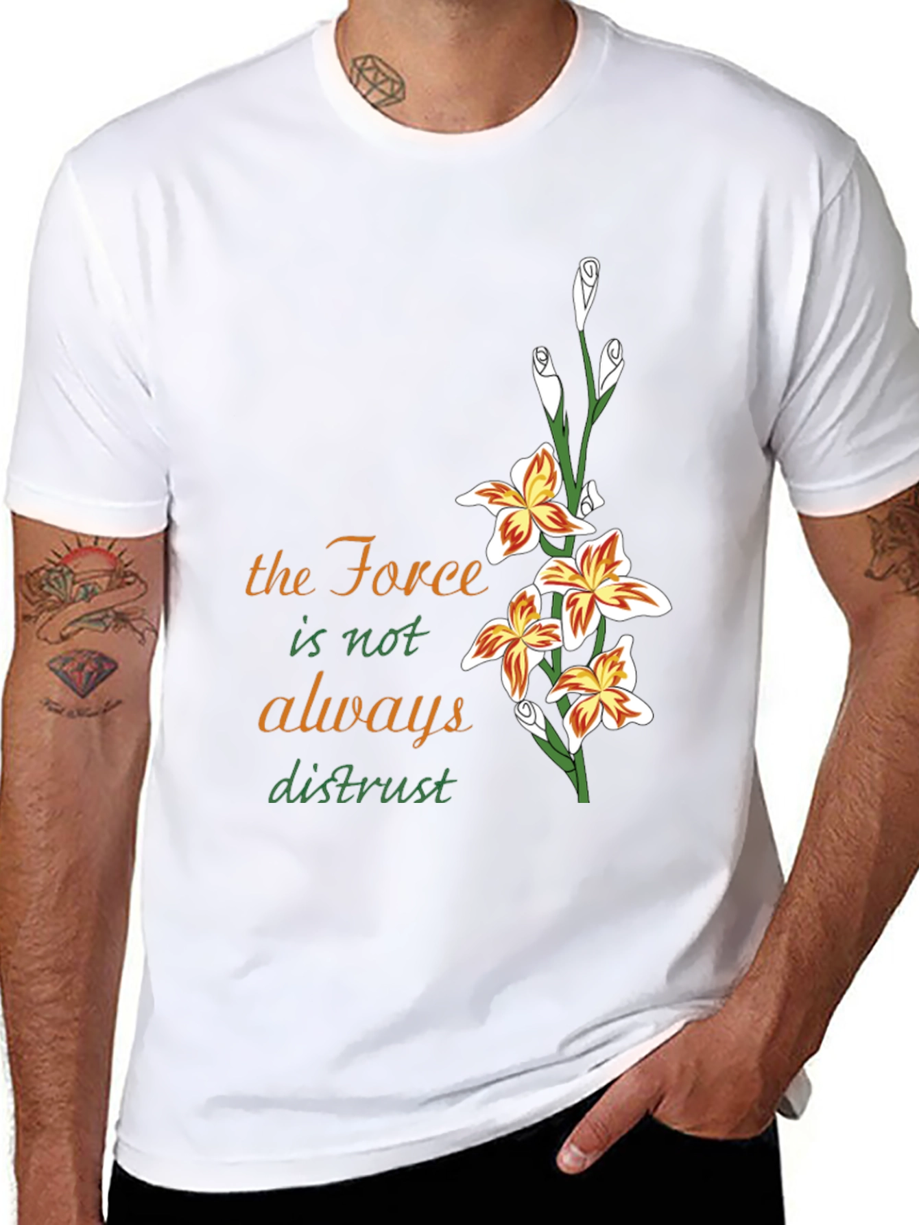 Floral Force T-Shirt - Trust the Flowers