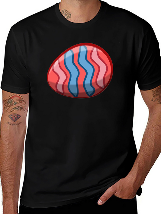 Easter Egg Graphic Tee - Novelty Holiday Shirt
