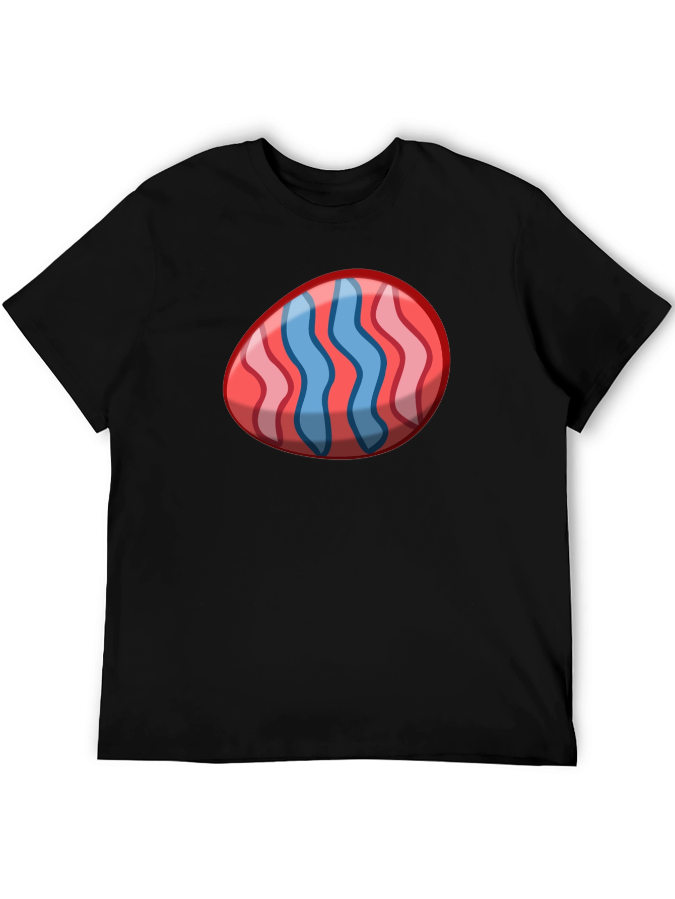 Easter Egg Graphic Tee - Novelty Holiday Shirt