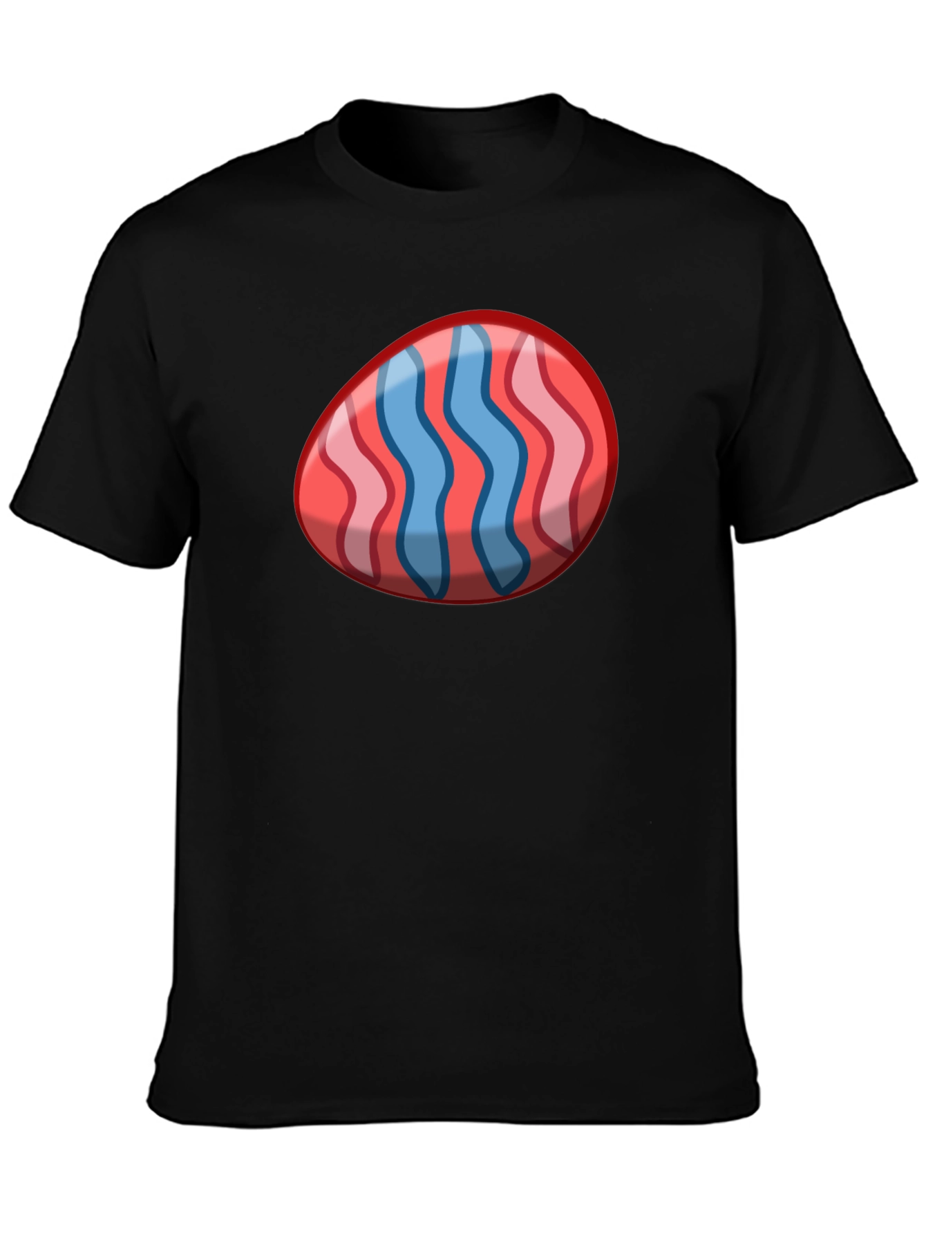 Easter Egg Graphic Tee - Novelty Holiday Shirt